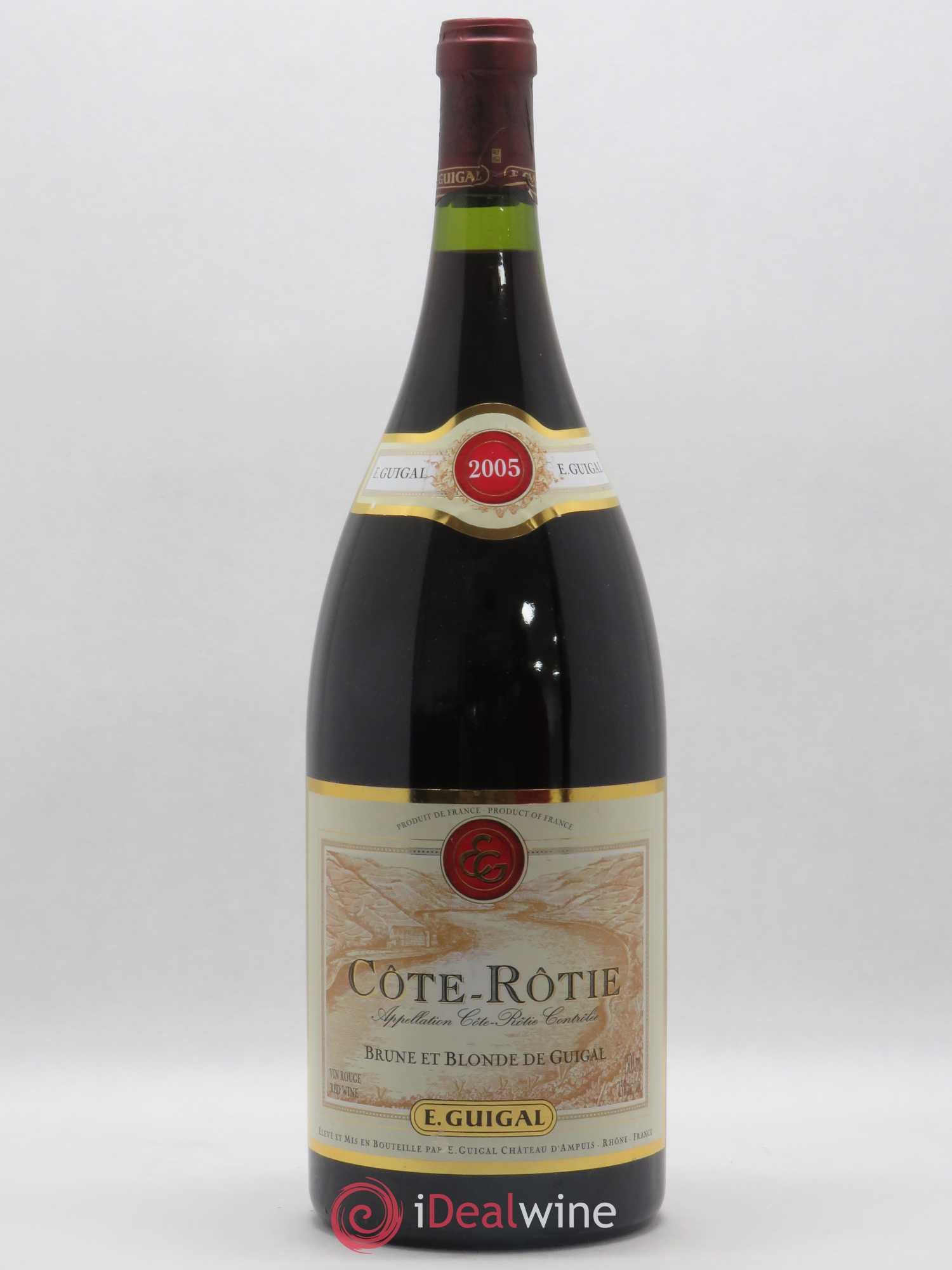 Côte-Rôtie Côtes Brune et Blonde Guigal 2005 - Lot de 1 magnum - 0