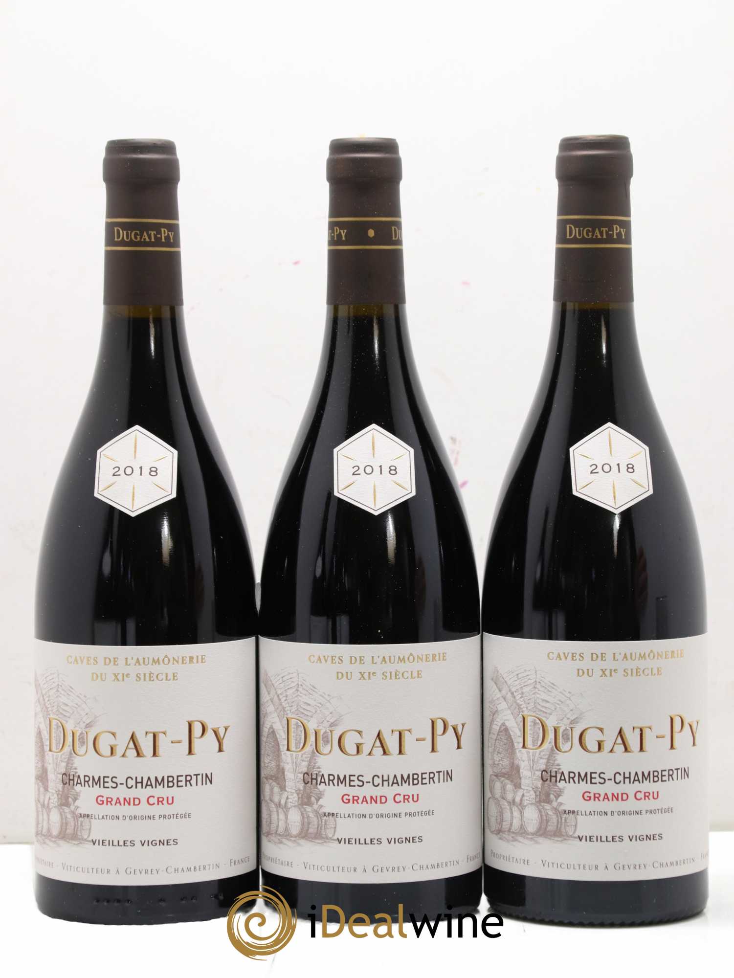 Charmes-Chambertin Grand Cru Vieilles Vignes Dugat-Py 2018 - Lot de 6 bouteilles - 3