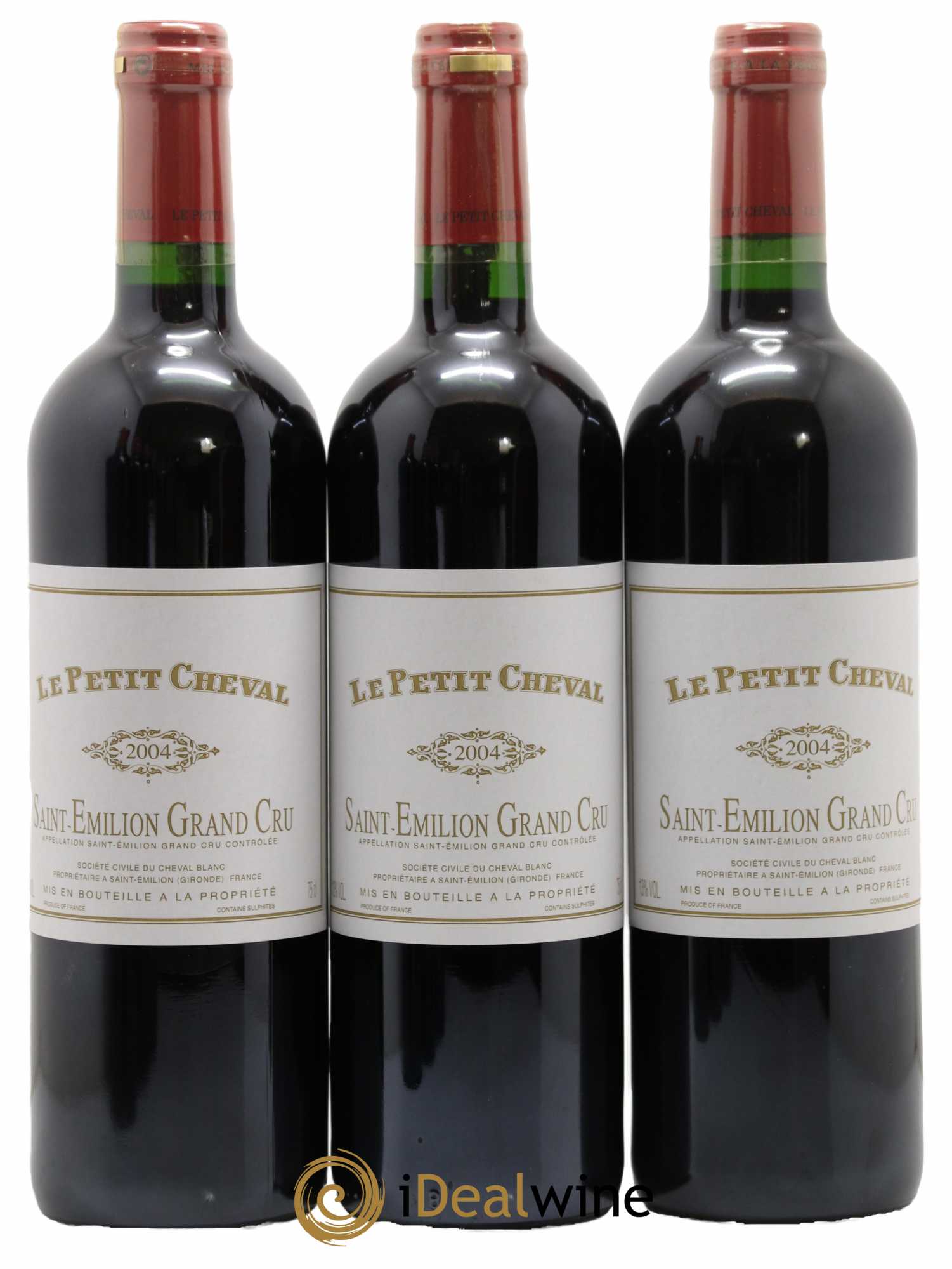 Le Petit Cheval Second Vin 2004 - Lot de 6 bouteilles - 2