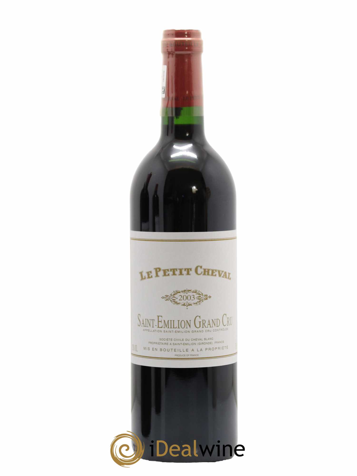 Le Petit Cheval Second Vin 2003 - Lot de 1 bouteille - 0