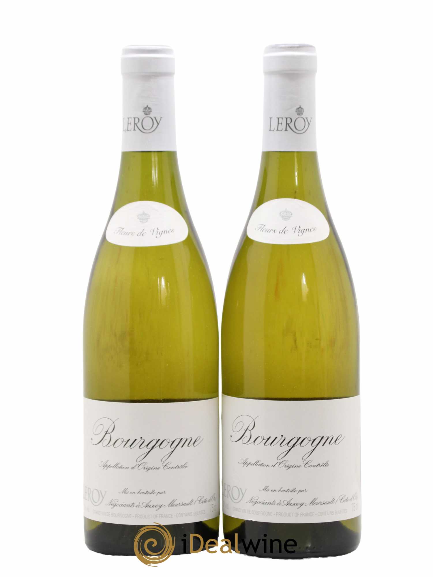 Bourgogne Fleurs de Vignes Leroy SA - Lot de 2 bouteilles - 0
