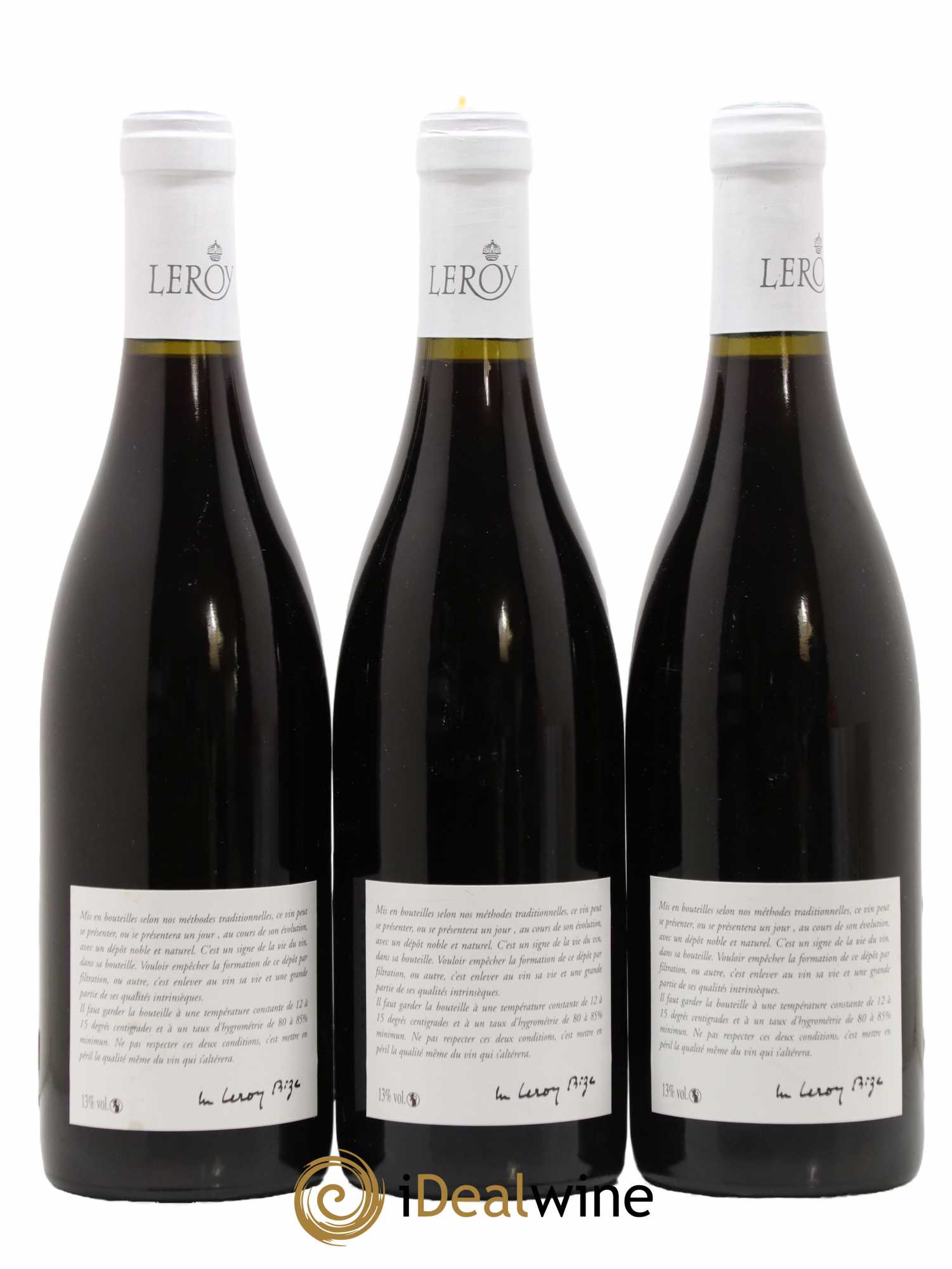 Nuits-Saint-Georges Leroy SA 2014 - Lot de 3 bouteilles - 1