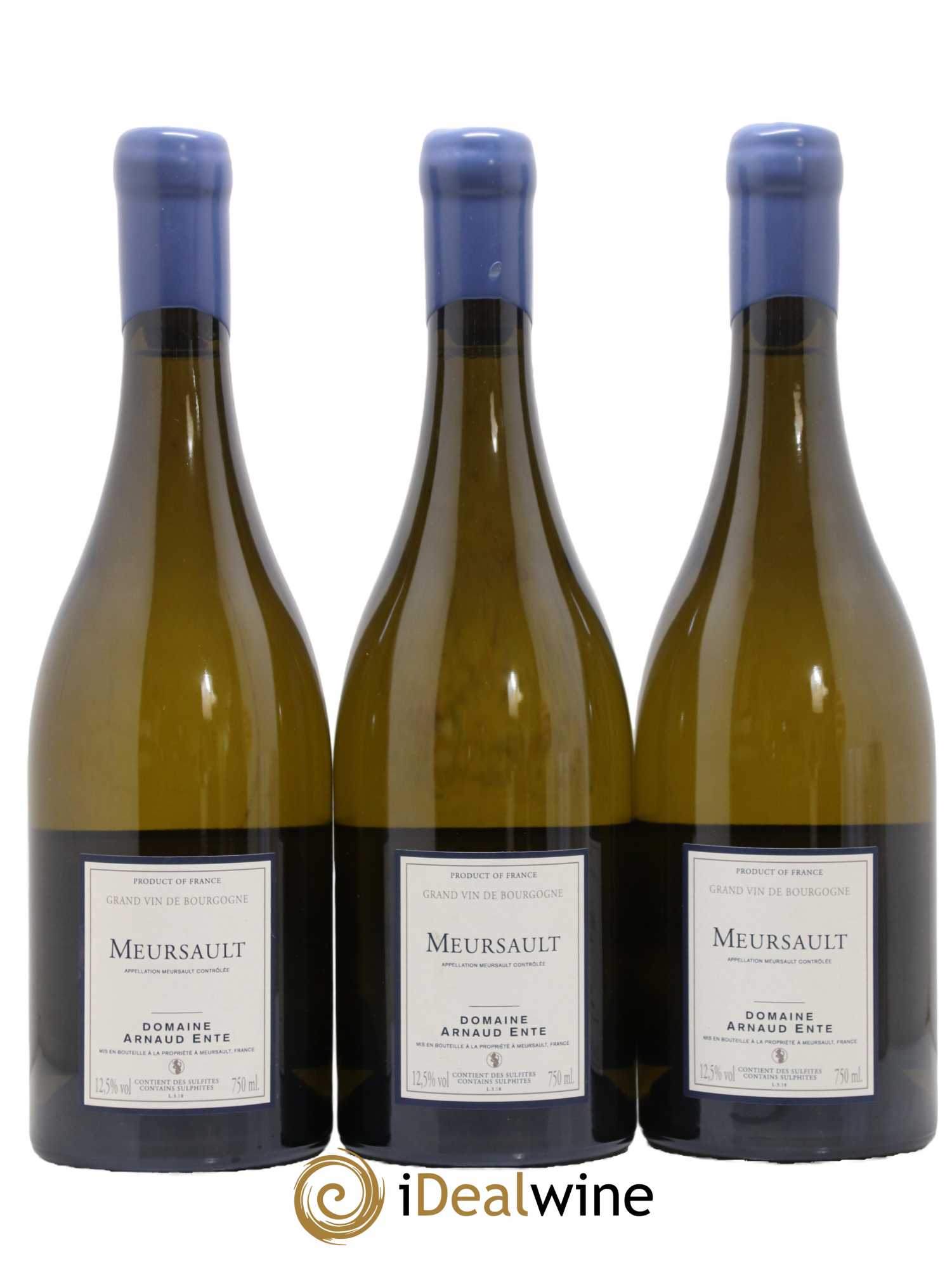 Meursault Arnaud Ente 2018 - Lot de 3 bouteilles - 1