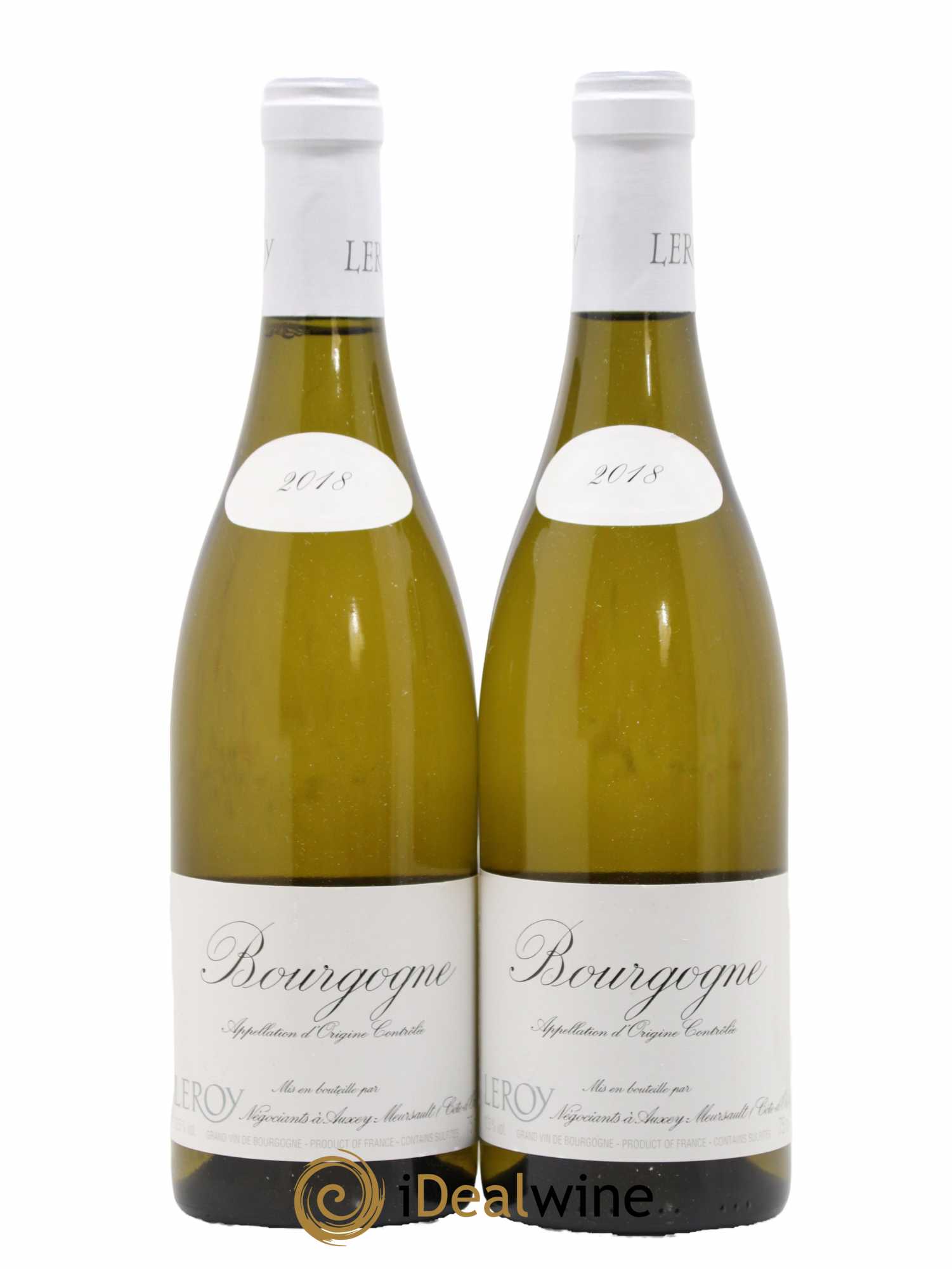 Bourgogne Leroy SA 2018 - Lot de 2 bouteilles - 0