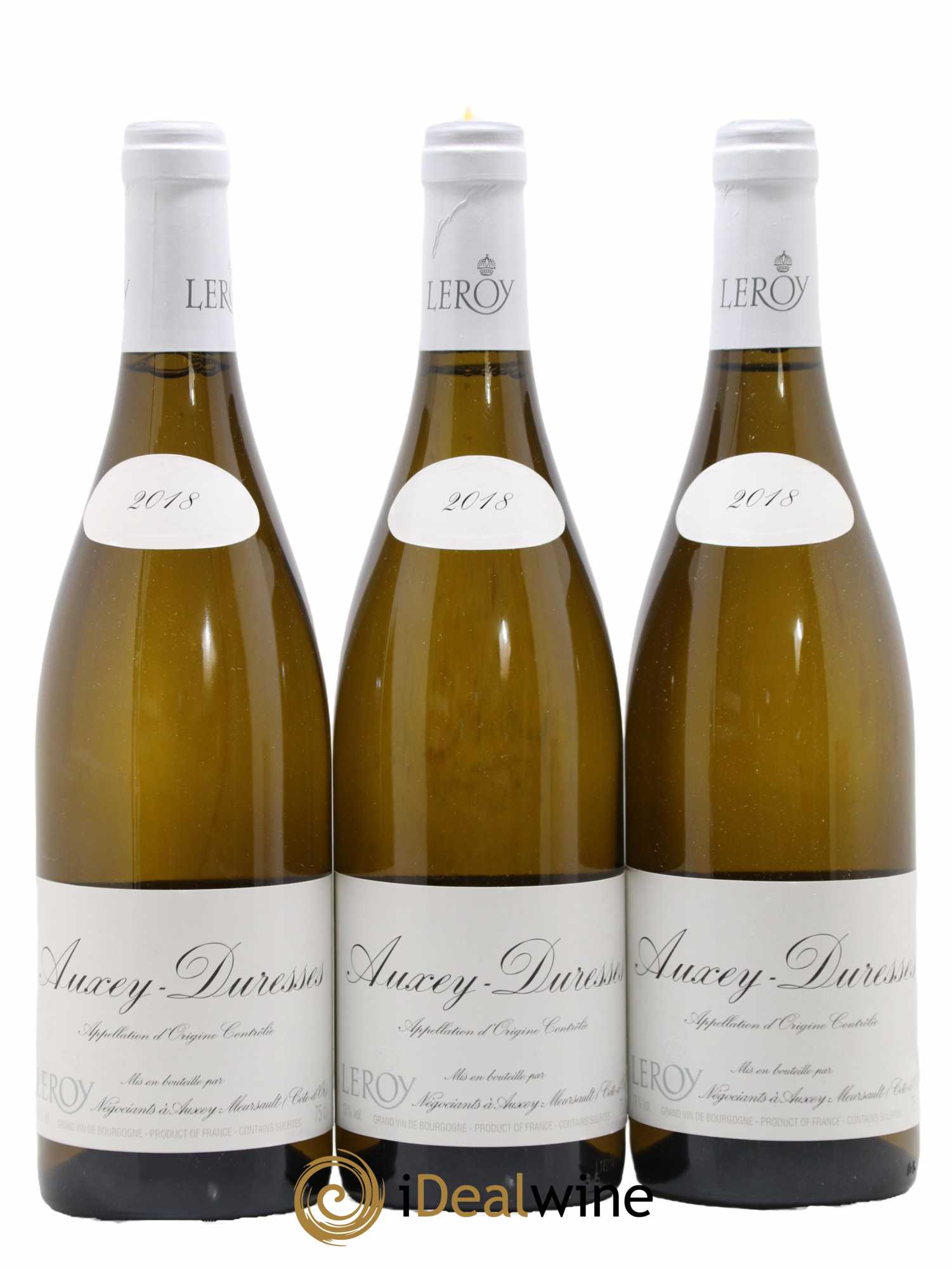 Auxey-Duresses Leroy SA 2018 - Posten von 3 Flaschen - 0