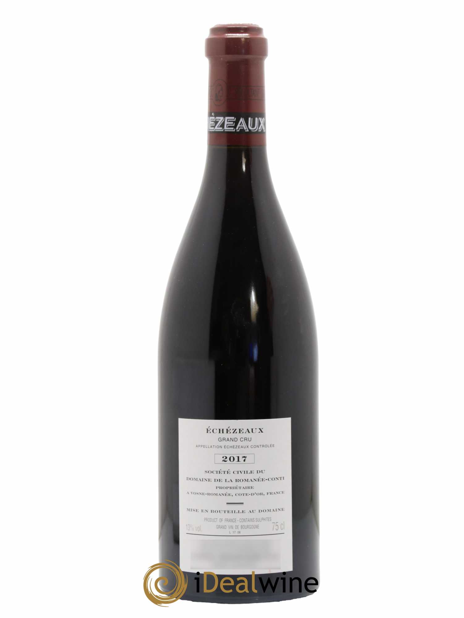 Echezeaux Grand Cru Domaine de la Romanée-Conti 2017 - Lot de 1 bouteille - 1