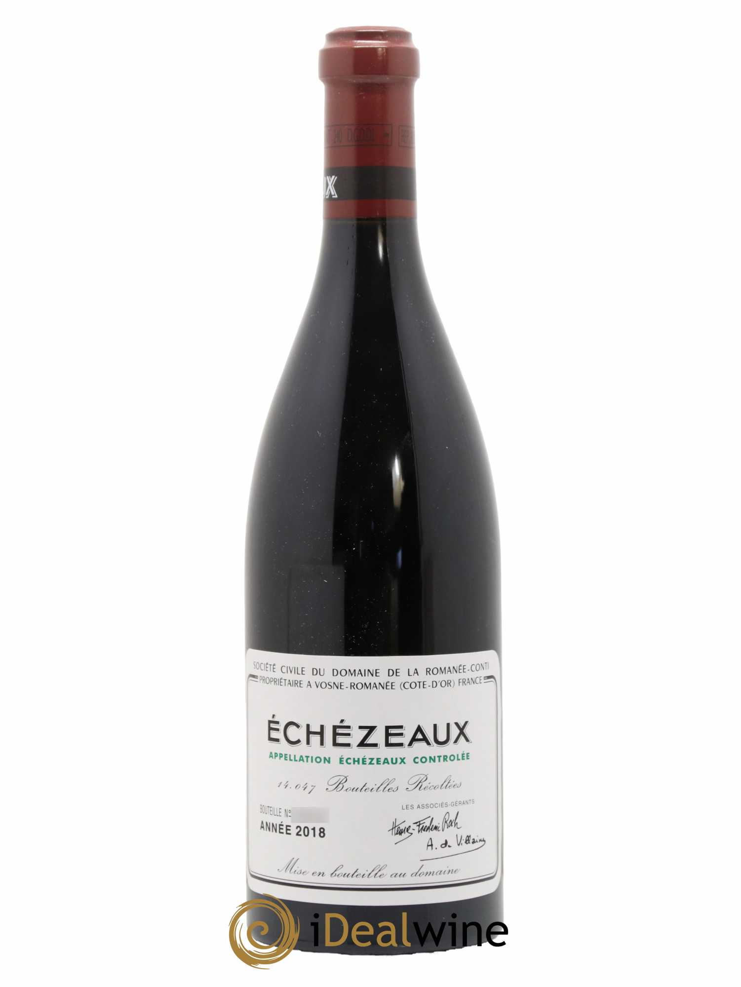 Echezeaux Grand Cru Domaine de la Romanée-Conti 2018 - Posten von 1 Flasche - 0