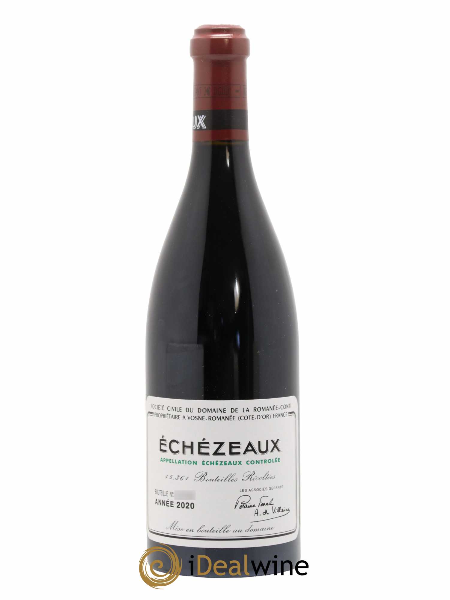Echezeaux Grand Cru Domaine de la Romanée-Conti 2020 - Lot de 1 bouteille - 0