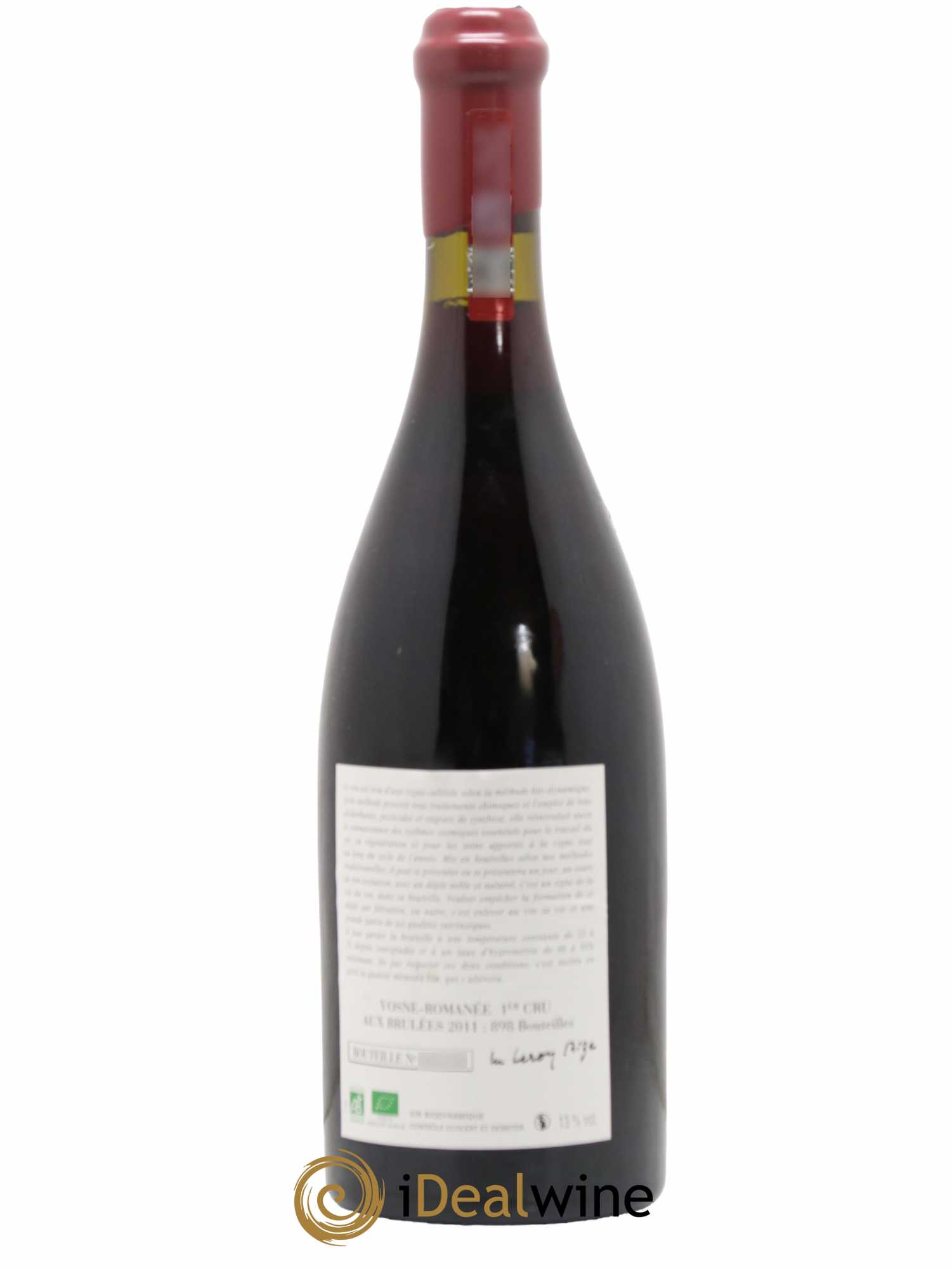 Vosne-Romanée 1er Cru Aux Brûlées Leroy (Domaine) 2011 - Lot de 1 bouteille - 1