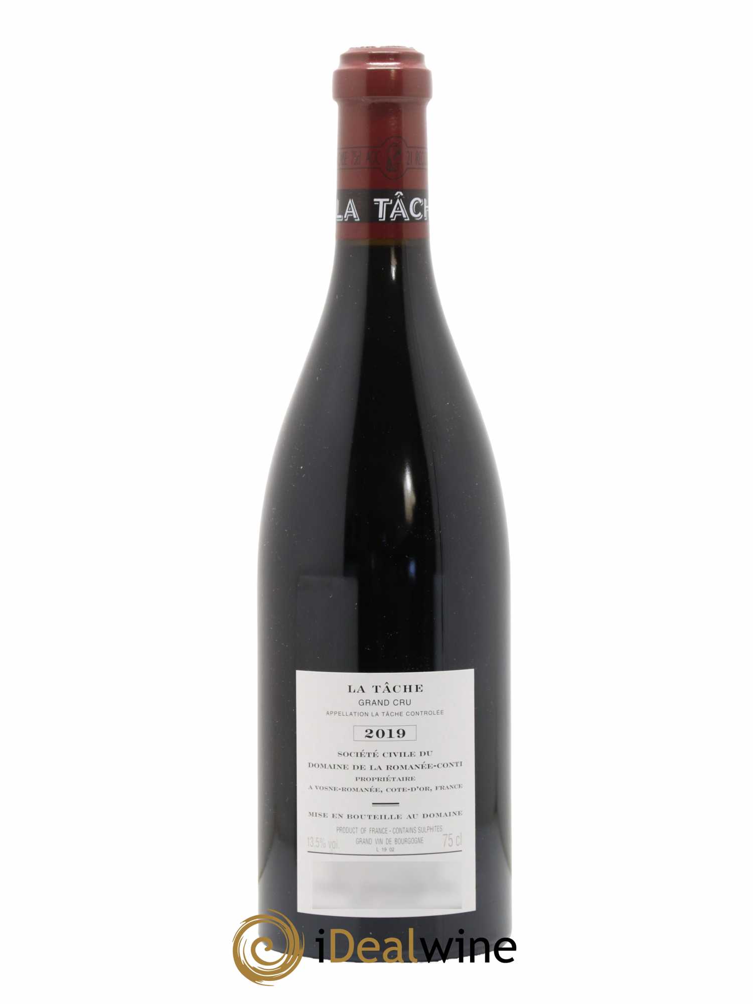 La Tâche Grand Cru Domaine de la Romanée-Conti 2019 - Lot de 1 bouteille - 1