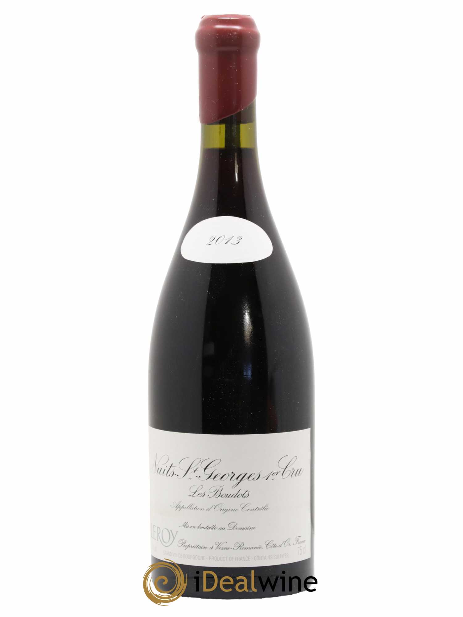 Nuits-Saint-Georges 1er Cru Aux Boudots Leroy (Domaine) 2013 - Lot de 1 bouteille - 0