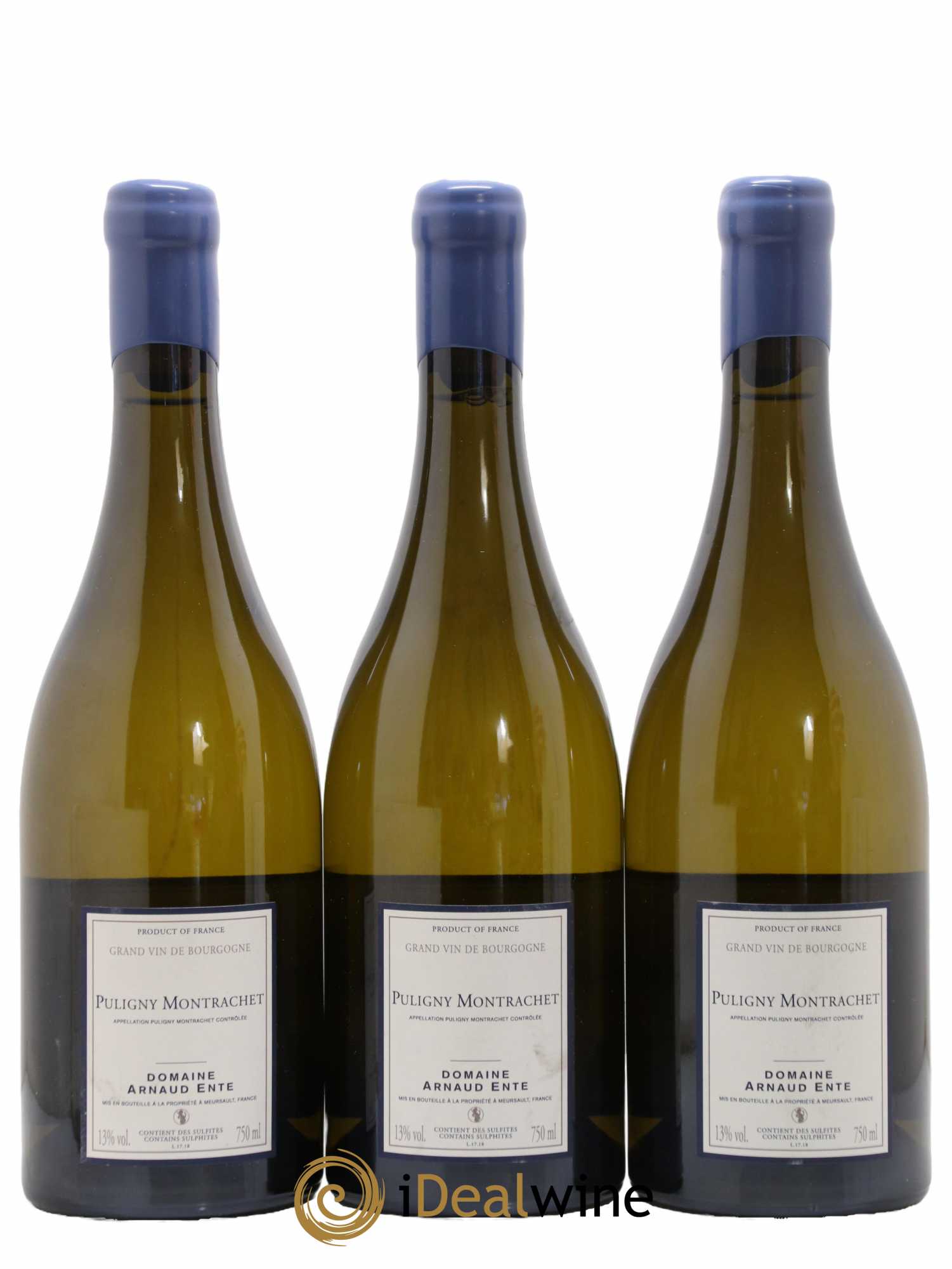 Puligny-Montrachet Arnaud Ente 2018 - Lot de 3 bouteilles - 1