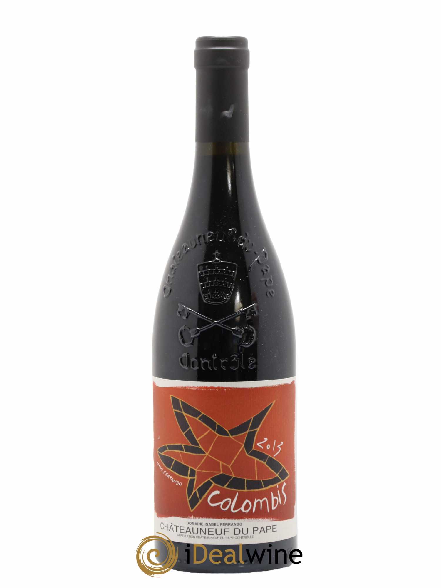 Châteauneuf-du-Pape Colombis Domaine Saint-Préfert Isabelle Ferrando 2013 - Lot de 1 bouteille - 0