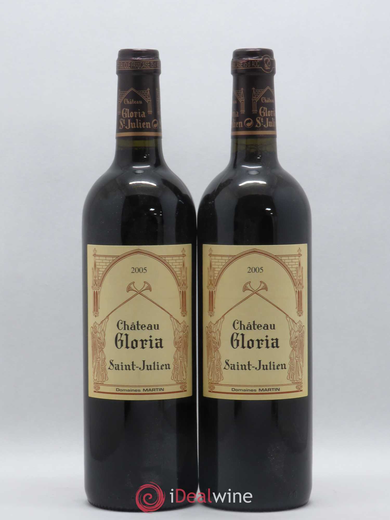 Château Gloria 2005 - Lot de 2 bouteilles - 0