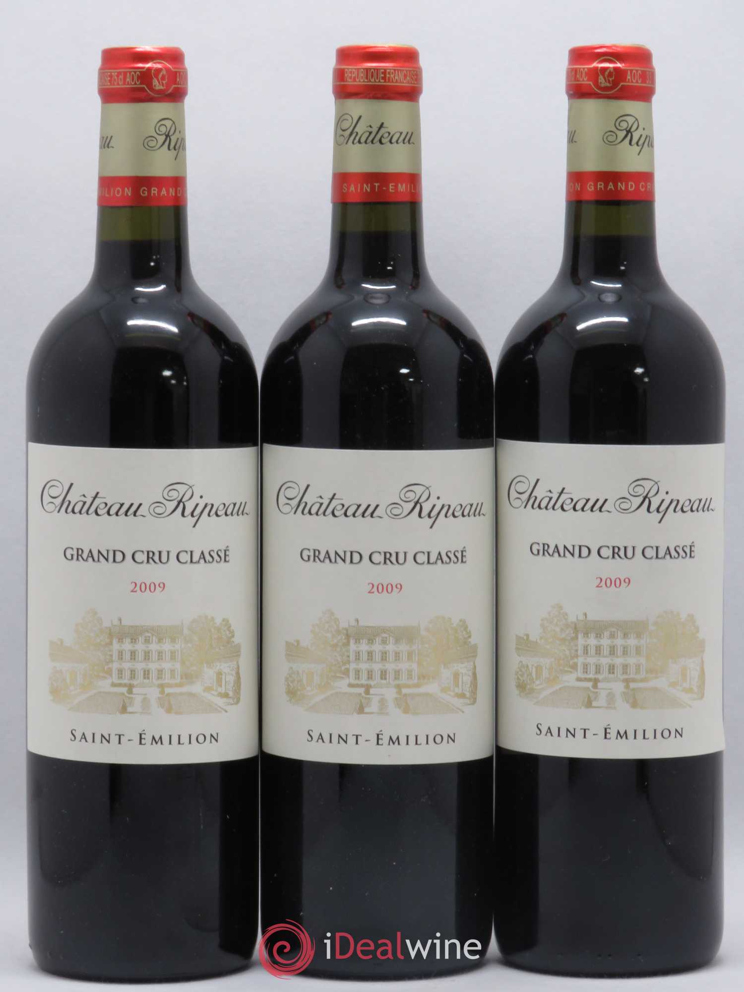 Château Ripeau Grand Cru Classé 2009 - Lot de 6 bouteilles - 1
