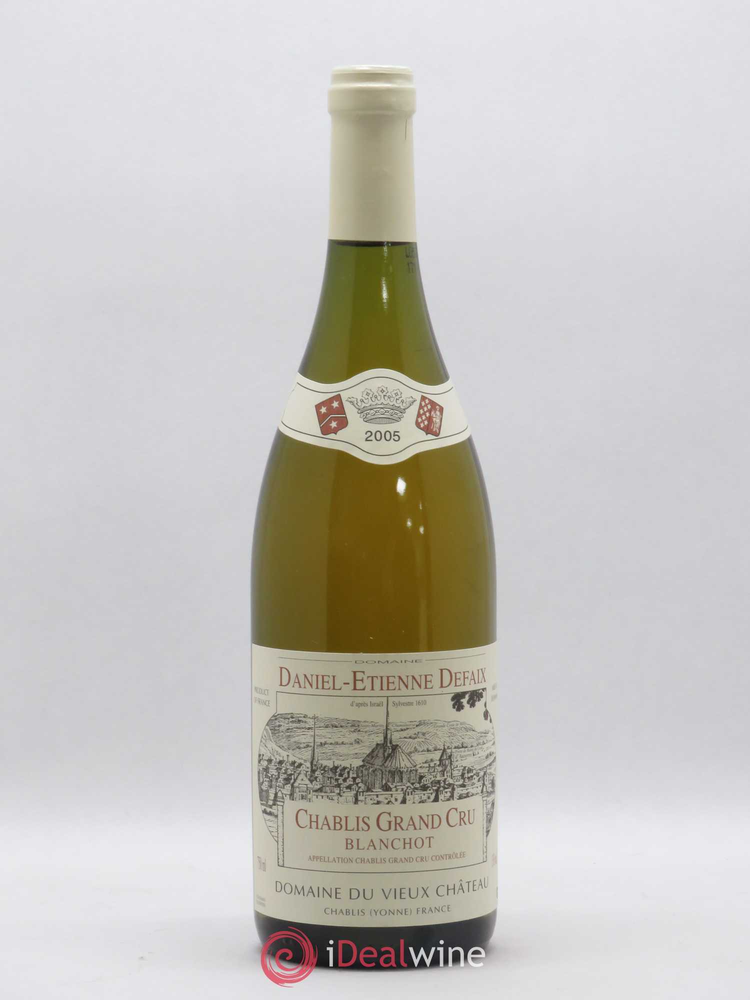 Chablis Grand Cru Blanchot Domaine du Vieux Château 2005 - Posten von 1 Flasche - 0