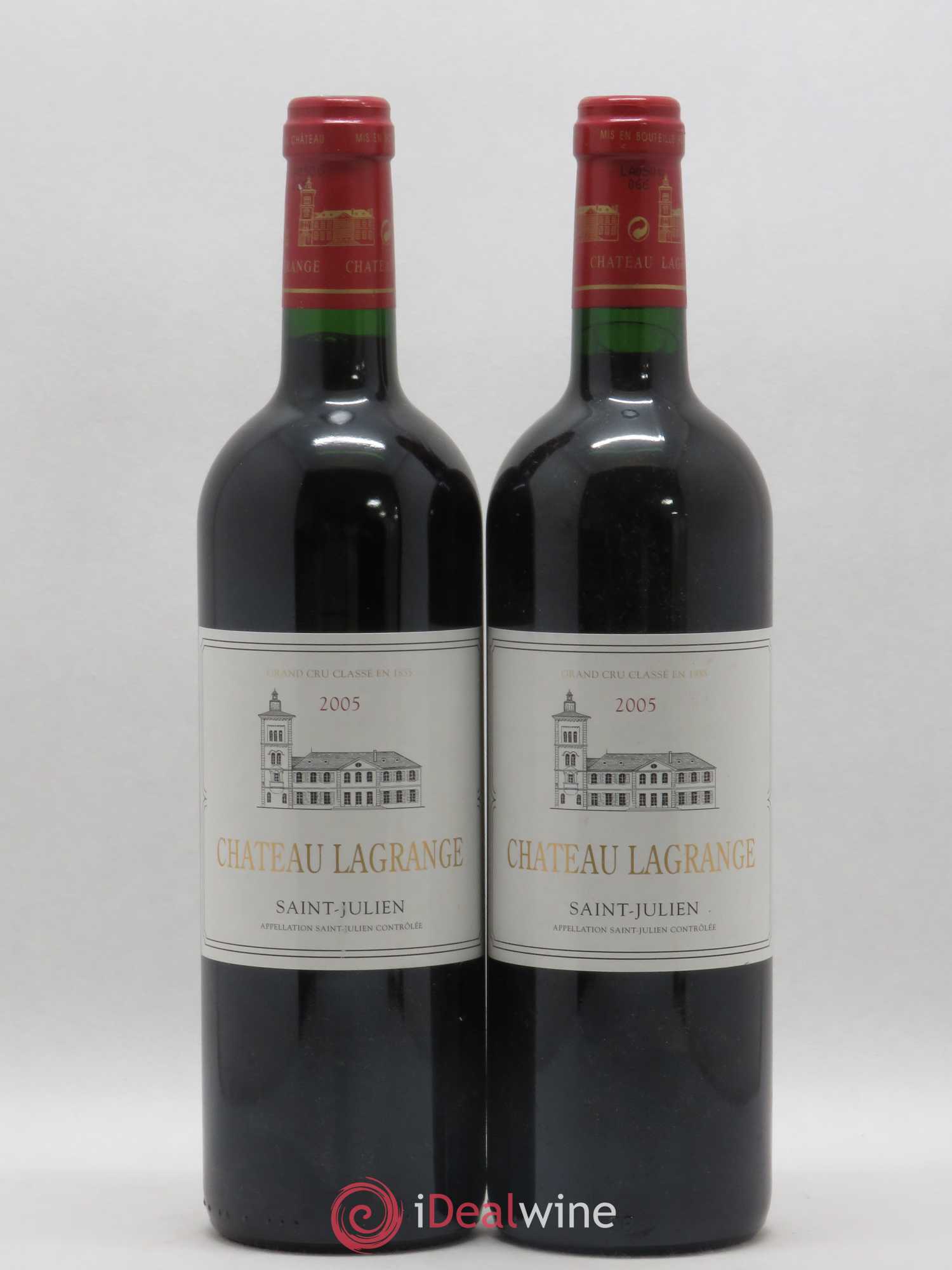 Château Lagrange 3ème Grand Cru Classé 2005 - Lot de 2 bouteilles - 0