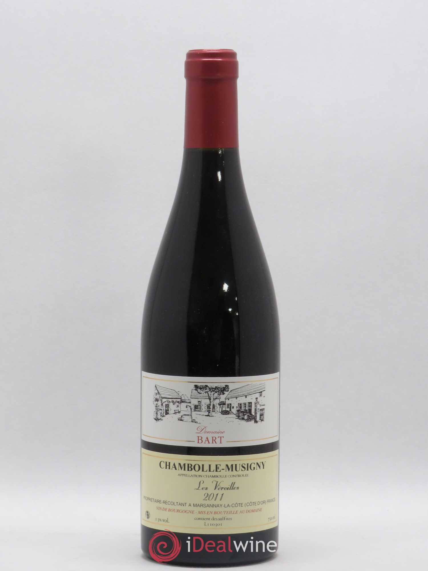 Chambolle-Musigny Les Véroilles Bart (Domaine) 2011 - Lot de 1 bouteille - 0