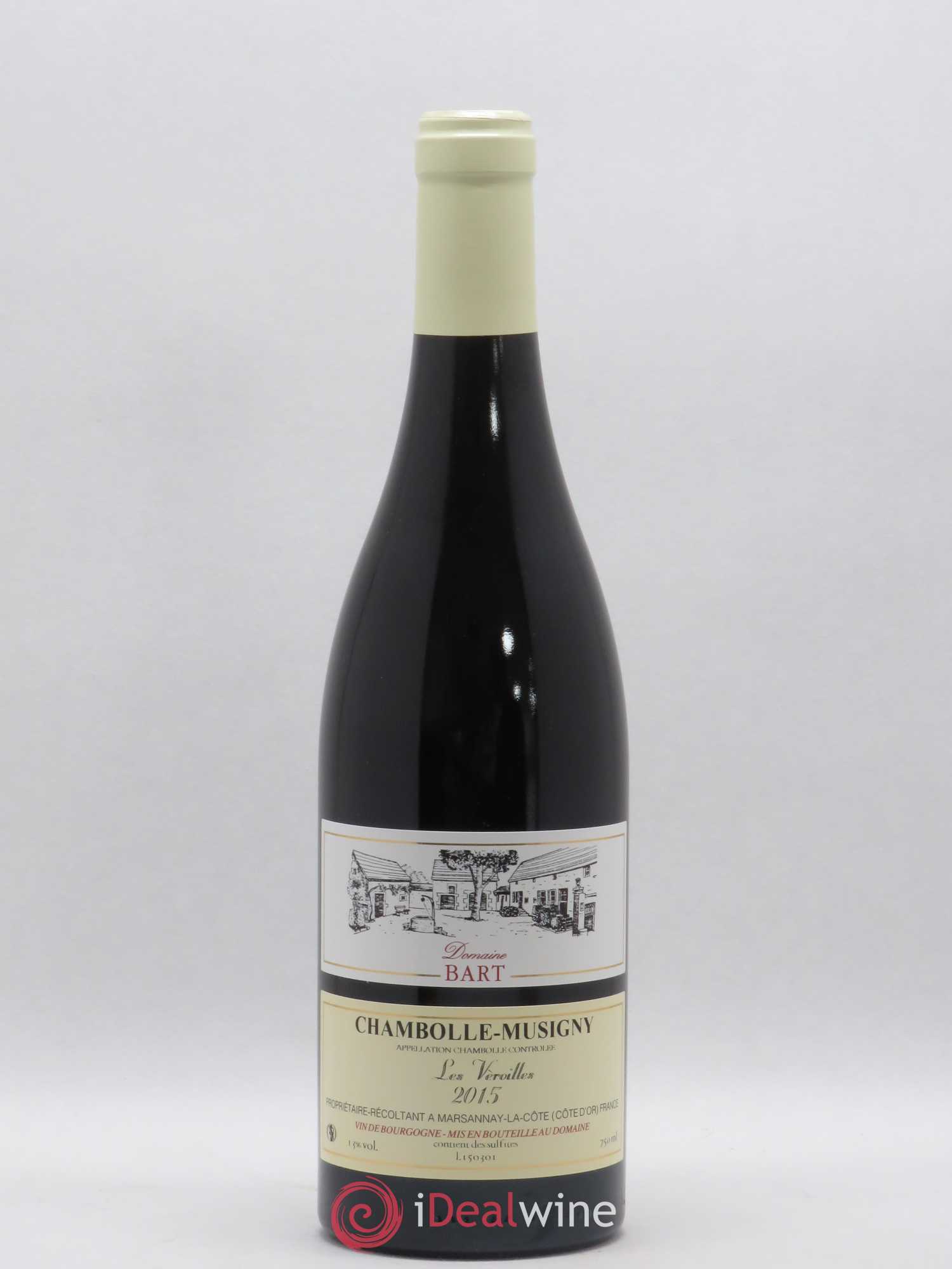 Chambolle-Musigny Les Véroilles Bart (Domaine) 2015 - Lot de 1 bouteille - 0