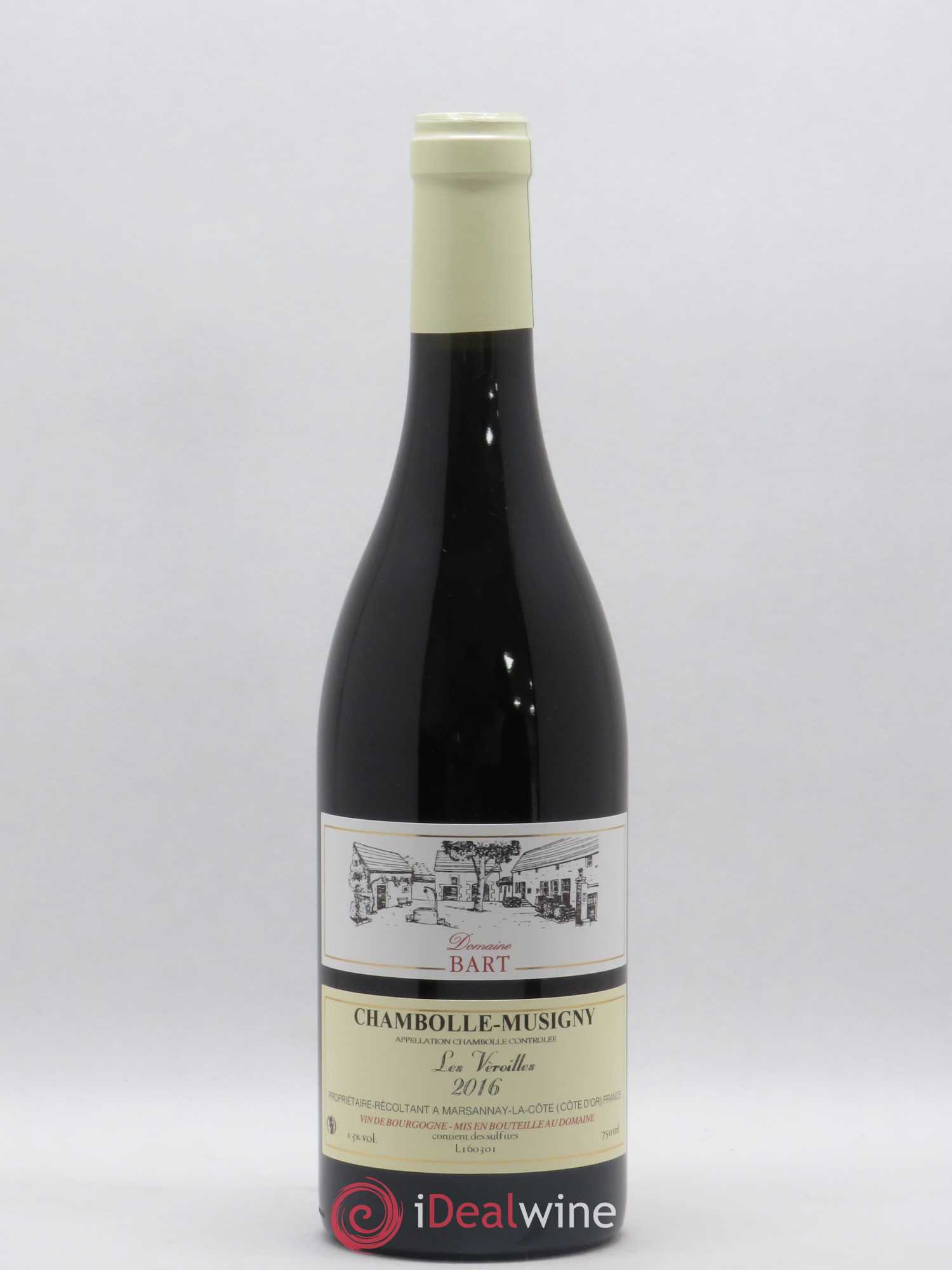 Chambolle-Musigny Les Véroilles Bart (Domaine) 2016 - Lot de 1 bouteille - 0