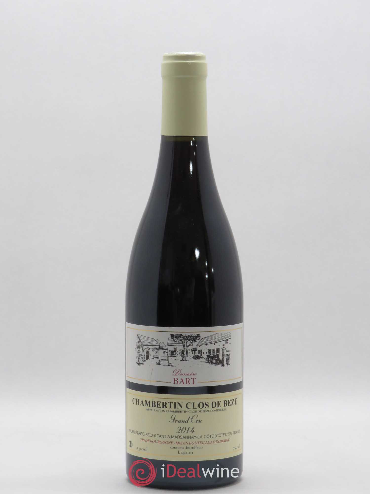 Chambertin Clos de Bèze Grand Cru Domaine Bart 2014 - Posten von 1 Flasche - 0