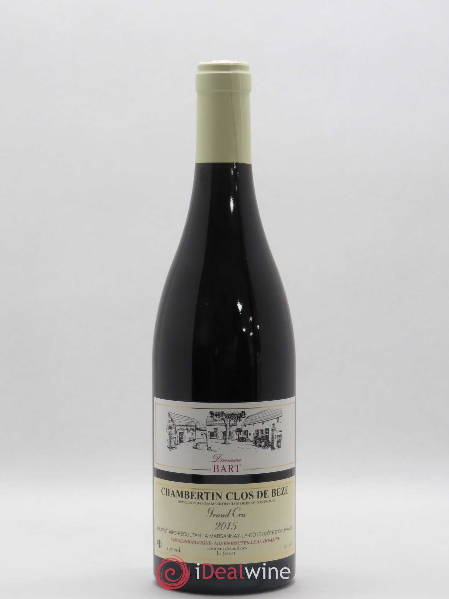 Chambertin Clos de Bèze Grand Cru Domaine Bart 2015 - Posten von 1 Flasche - 0