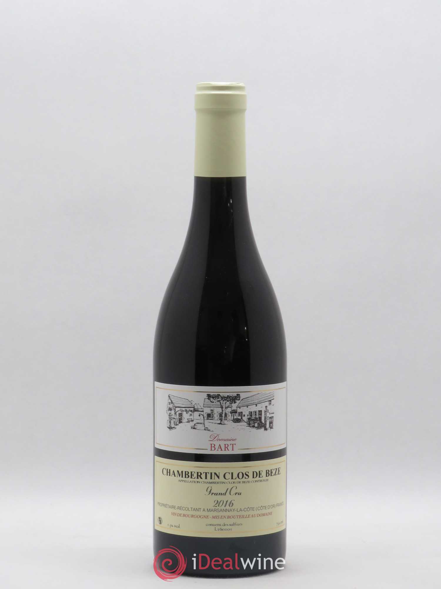 Chambertin Clos de Bèze Grand Cru Domaine Bart 2016 - Posten von 1 Flasche - 0