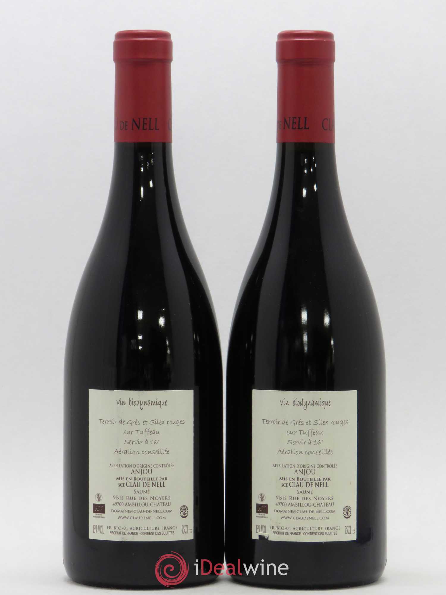 Anjou Cabernet franc Clau de Nell 2014 - Lot de 2 bouteilles - 1