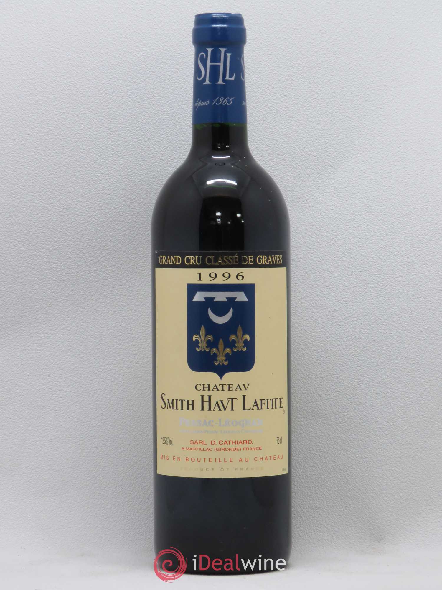 Château Smith Haut Lafitte Cru Classé de Graves 1996 - Lot de 1 bouteille - 0