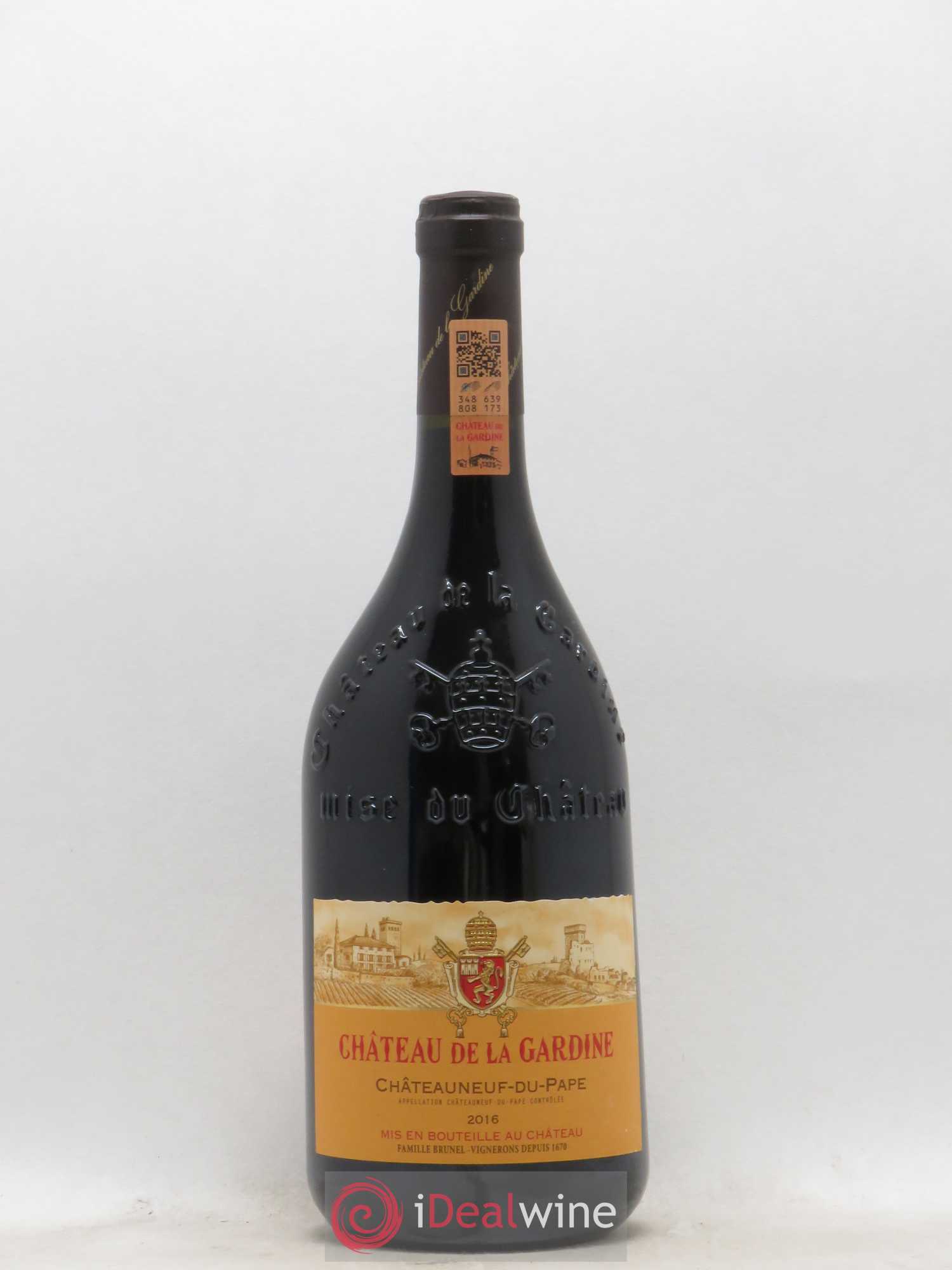 Châteauneuf-du-Pape Château de La Gardine Famille Brunel 2016 - Lotto di 1 bottiglia - 0