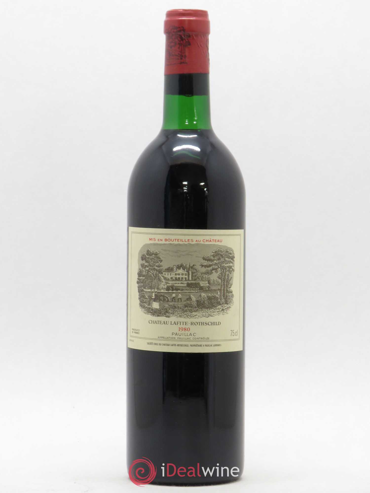 Château Lafite Rothschild 1er Grand Cru Classé 1980 - Lot de 1 bouteille - 0