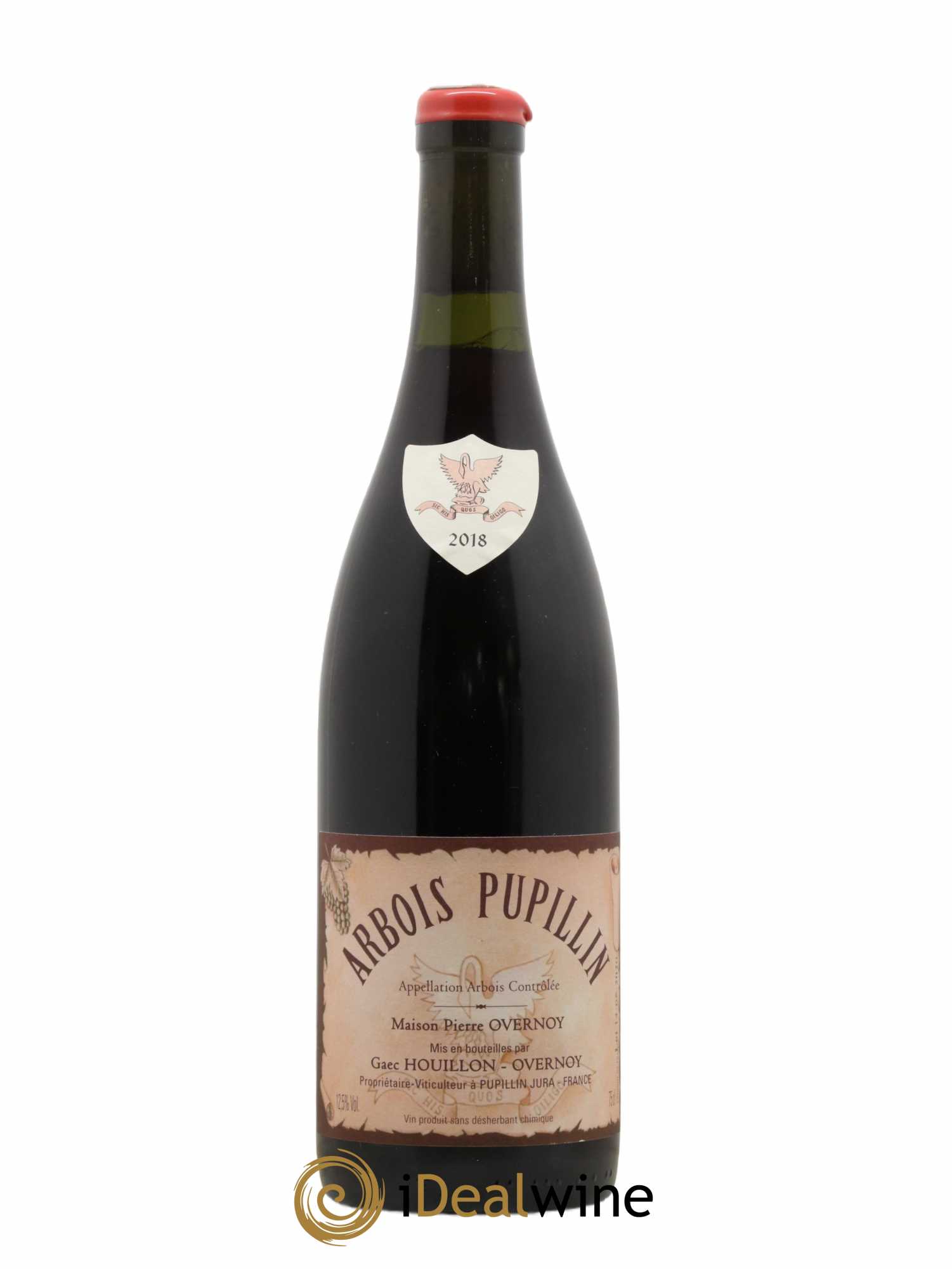 Arbois-Pupillin Poulsard (cire rouge) Overnoy-Houillon (Domaine) 2018 - Lot de 1 bouteille - 0