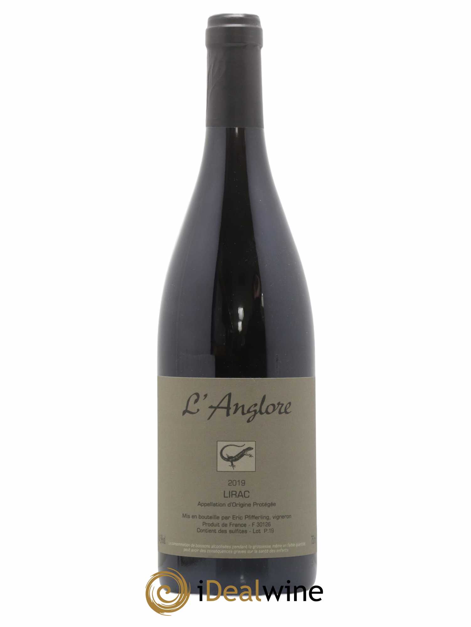 Lirac L'Anglore 2019 - Posten von 1 Flasche - 0