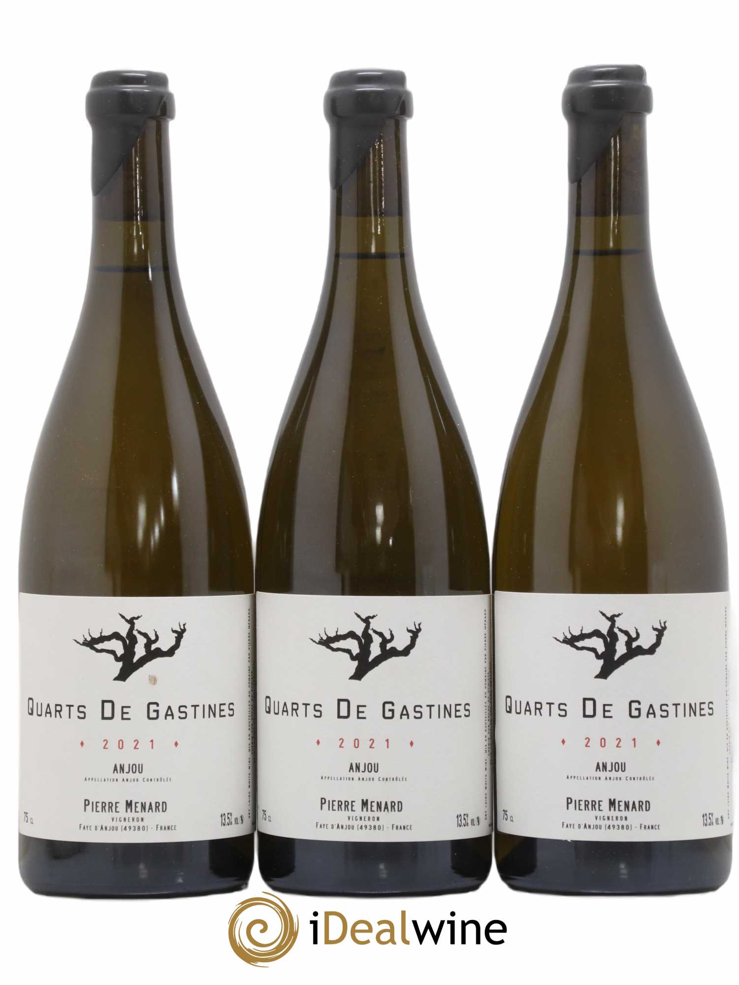Anjou Quarts De Gastines Pierre Menard 2021 - Posten von 3 Flaschen - 0