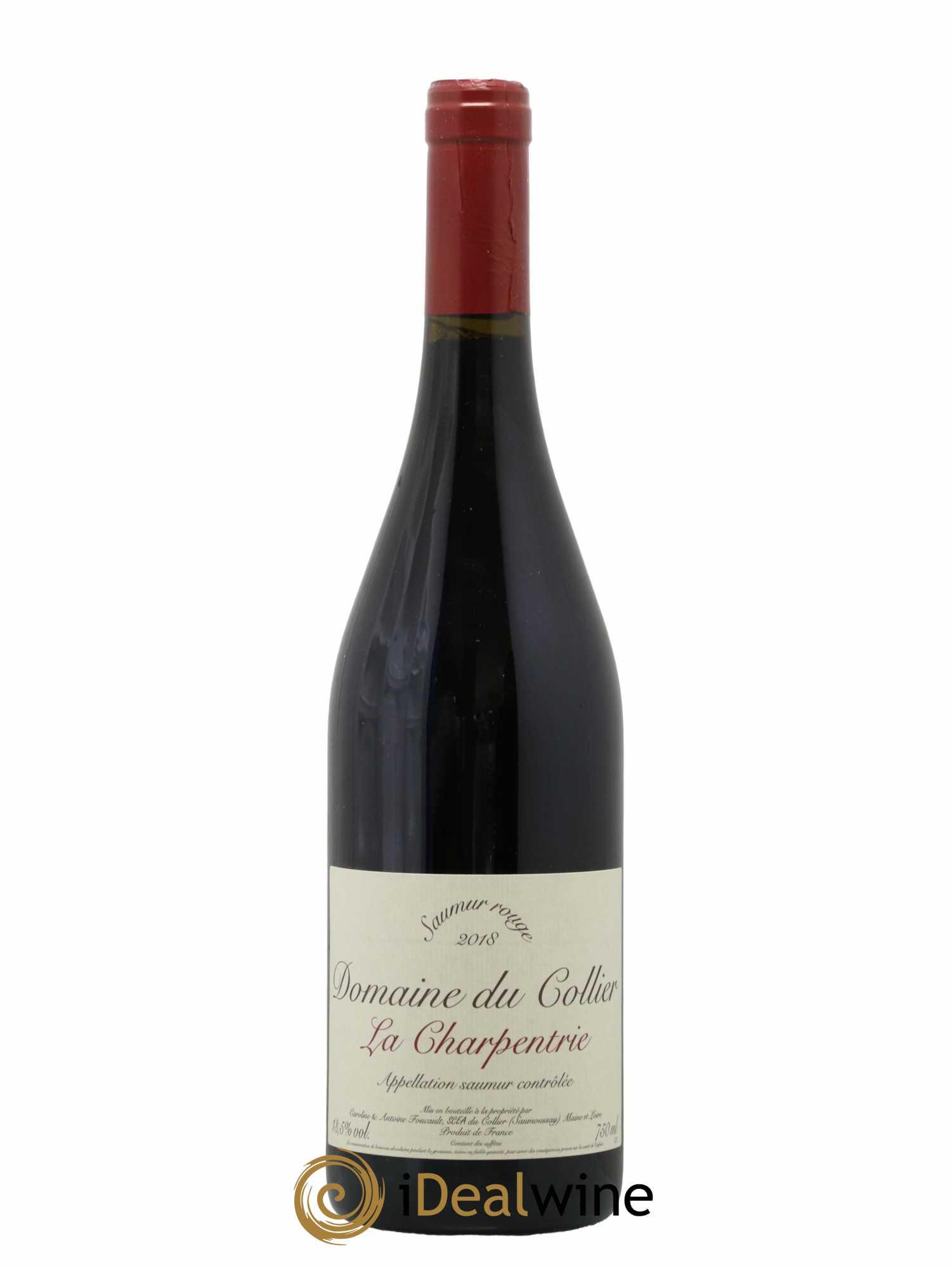 Saumur La Charpentrie Domaine du Collier 2018 - Lot de 1 bouteille - 0