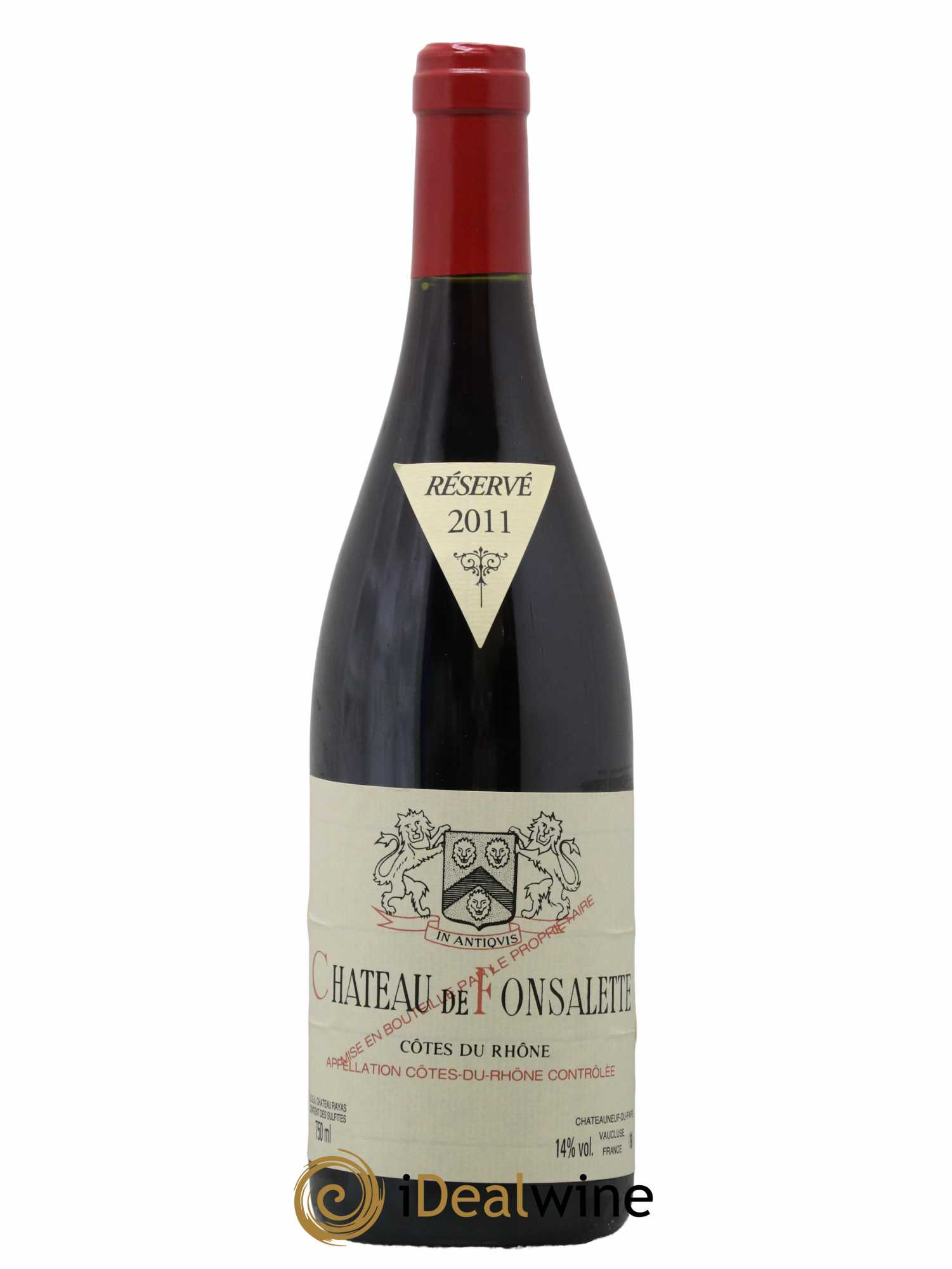 Côtes-du-Rhône Château de Fonsalette Emmanuel Reynaud 2011 - Lot de 1 bouteille - 0