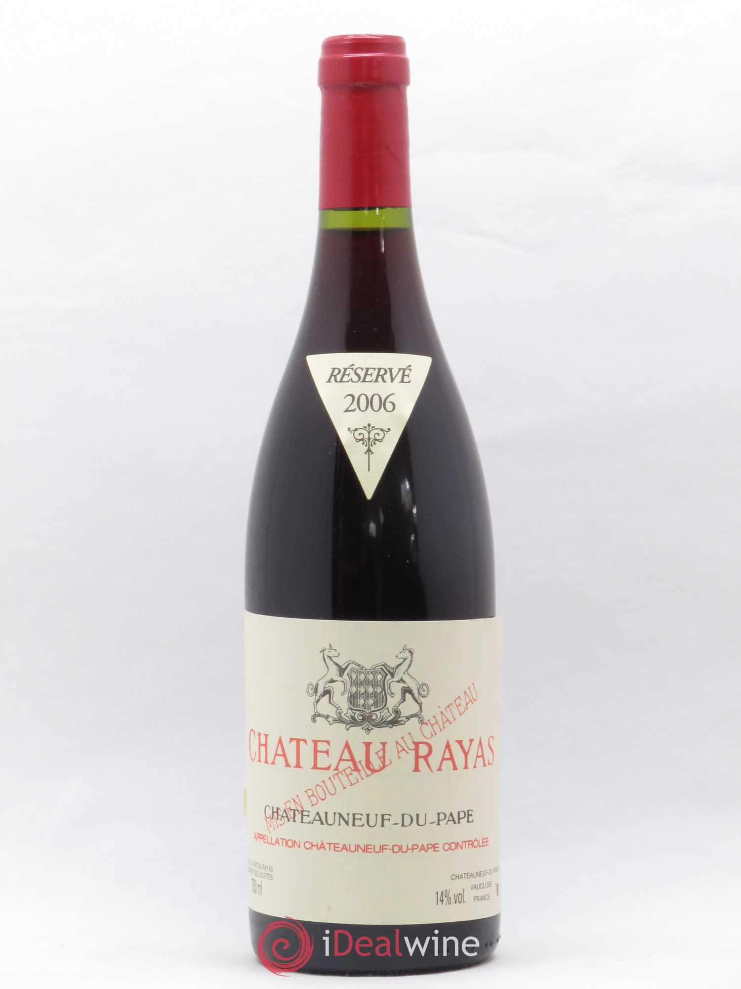 Châteauneuf-du-Pape Château Rayas Emmanuel Reynaud 2006 - Lot de 1 bouteille - 0
