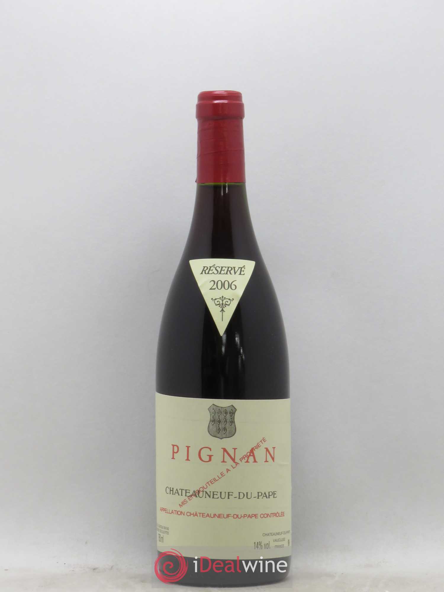 Châteauneuf-du-Pape Pignan Emmanuel Reynaud 2006 - Lot de 1 bouteille - 0
