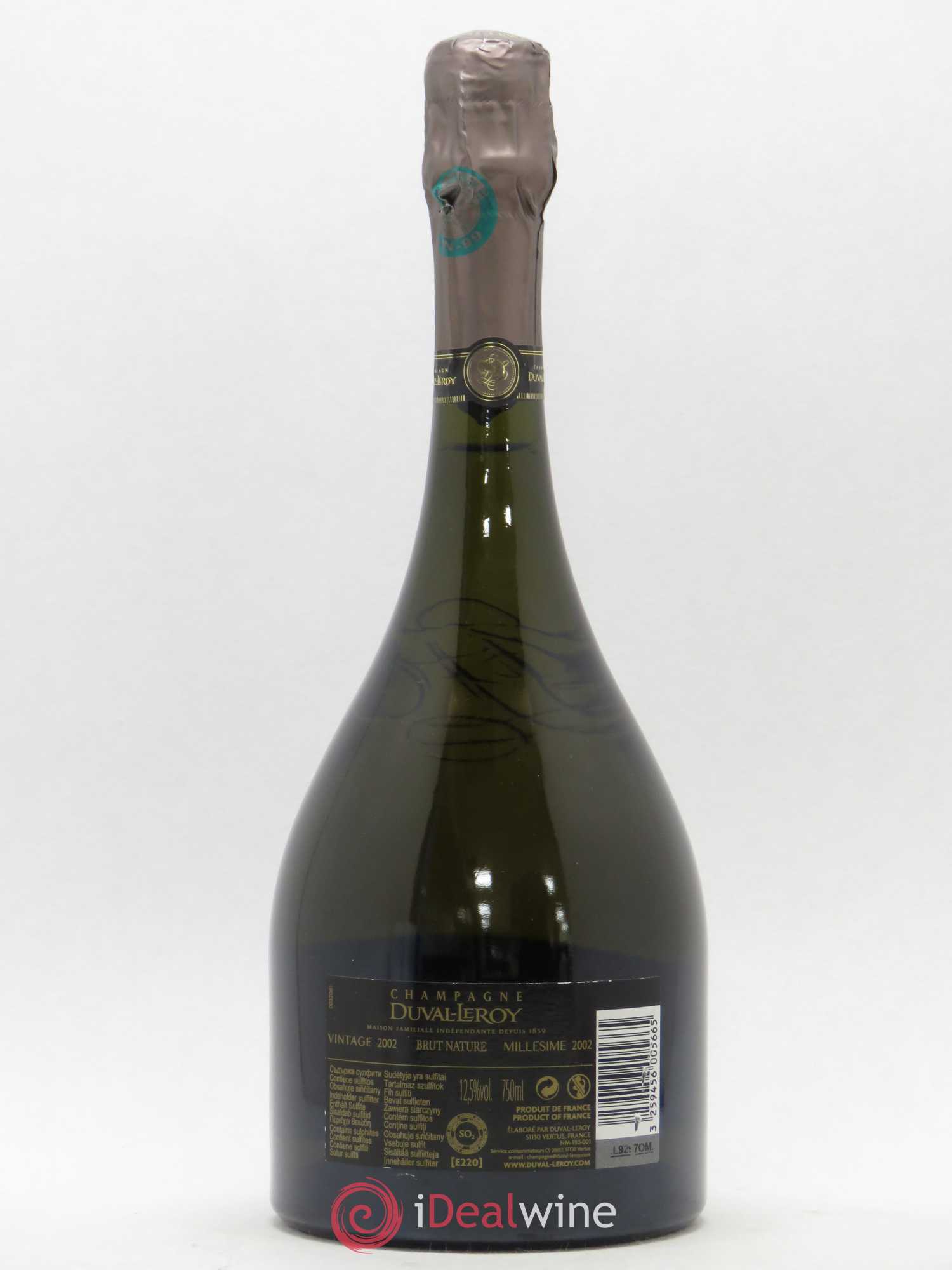 Champagne Duval Leroy Femme de Champagne 2002 - Lot of 1 bottle - 1