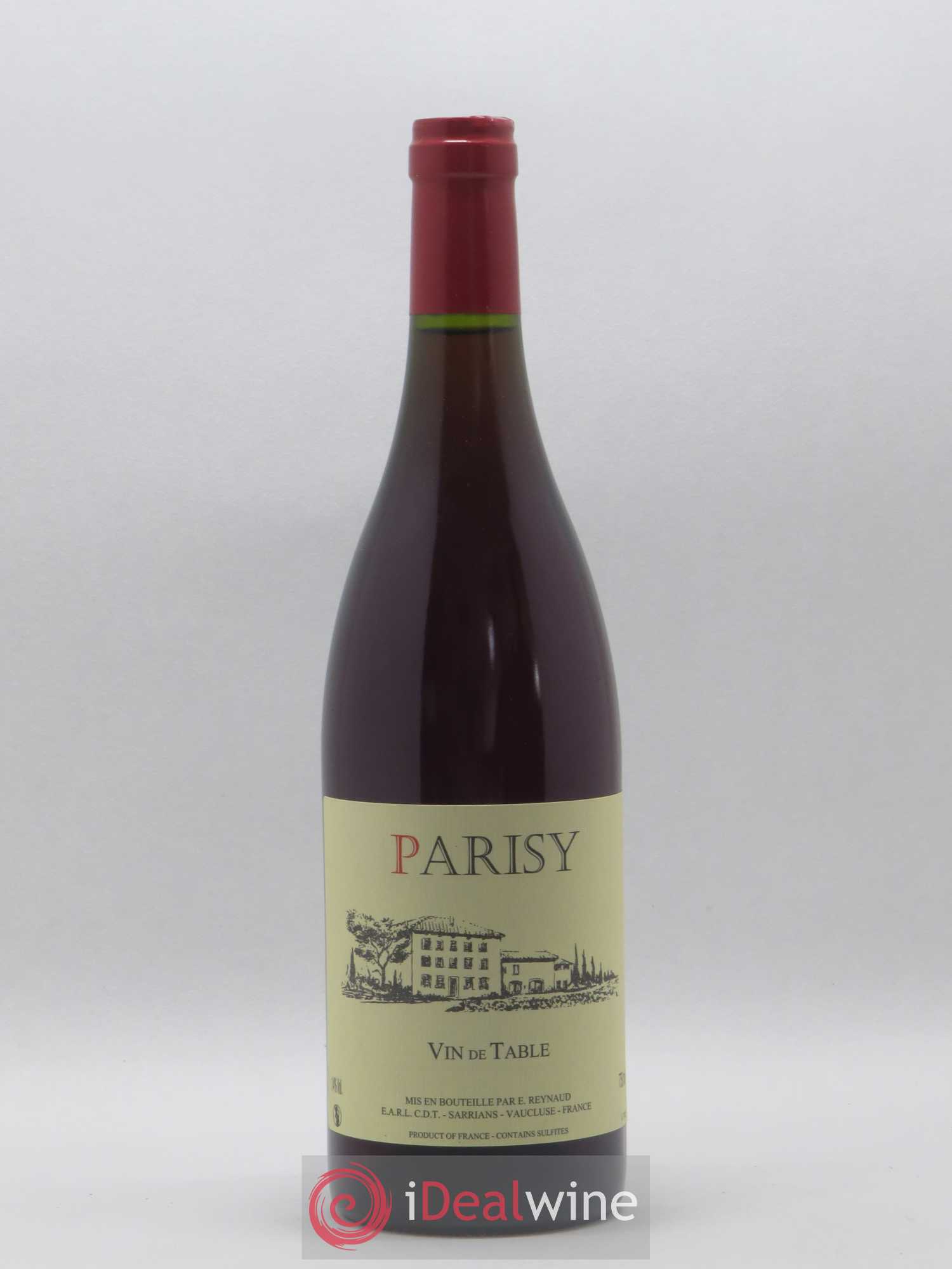 Vin de Table Parisy Emmanuel Reynaud - Posten von 1 Flasche - 0
