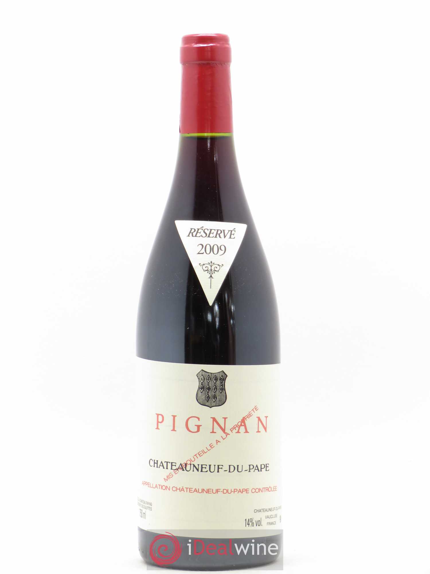 Châteauneuf-du-Pape Pignan Emmanuel Reynaud 2009 - Lot de 1 bouteille - 0