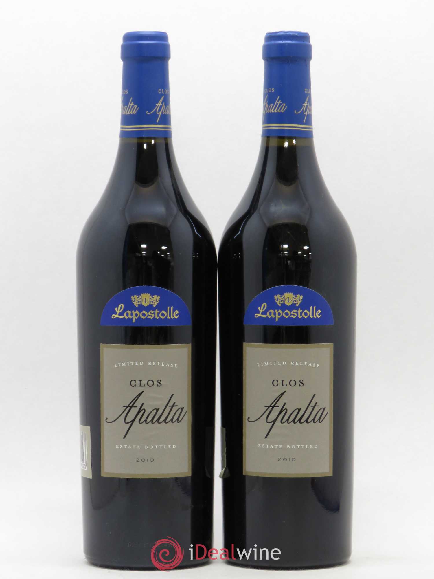Colchagua Casa Lapostolle Clos Apalta 2010 - Lot de 2 bouteilles - 0