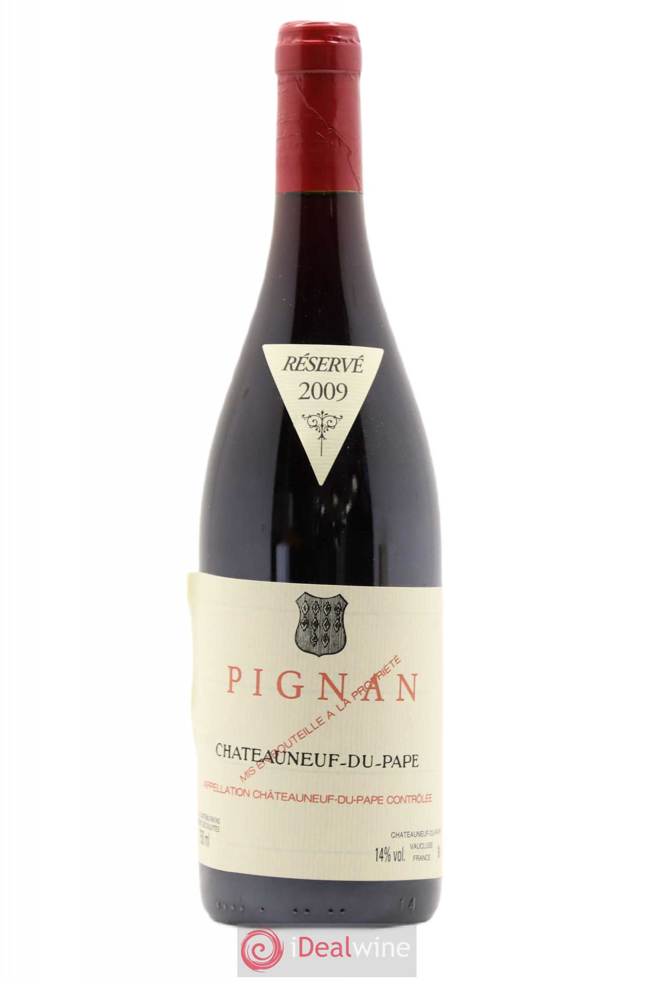 Châteauneuf-du-Pape Pignan Emmanuel Reynaud 2009 - Lot de 1 bouteille - 0