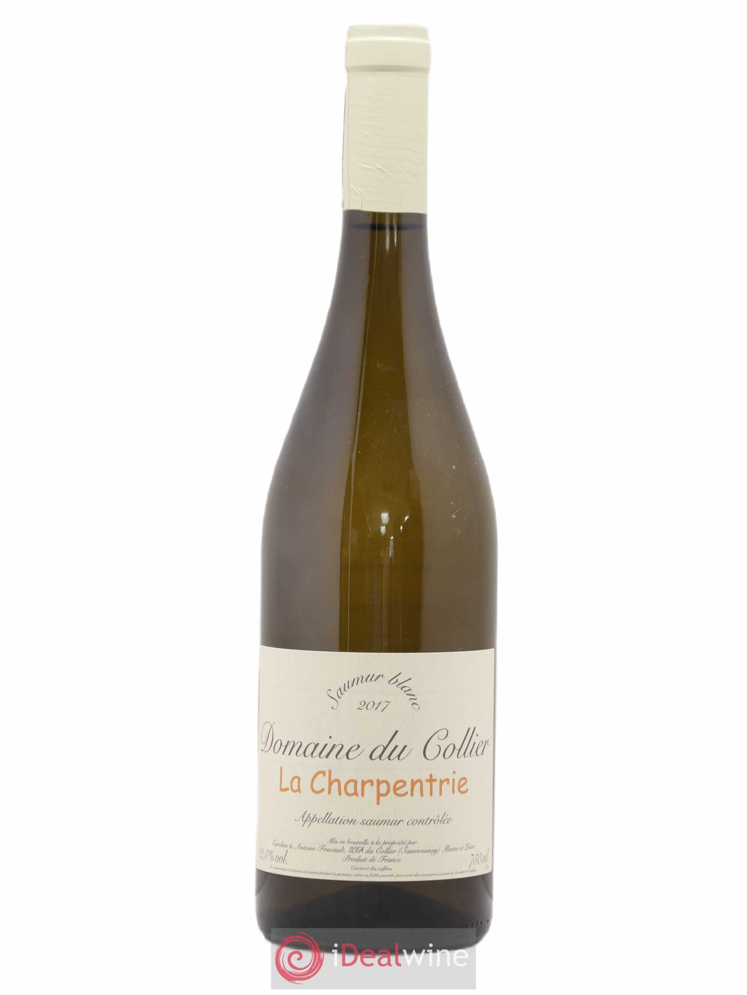 Saumur La Charpentrie Domaine du Collier 2017 - Lot de 1 bouteille - 0