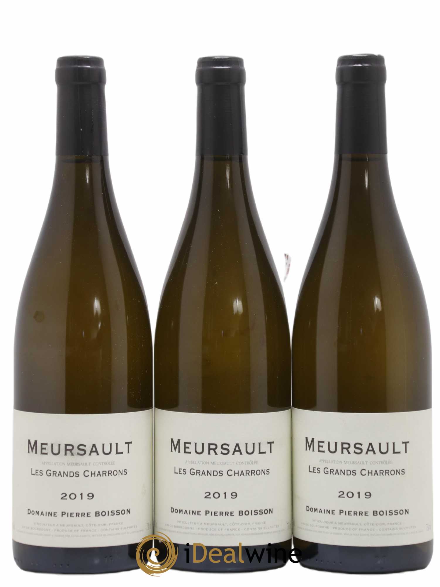 Meursault Les Grands Charrons Pierre Boisson (Domaine) 2019 - Lot de 3 bouteilles - 0