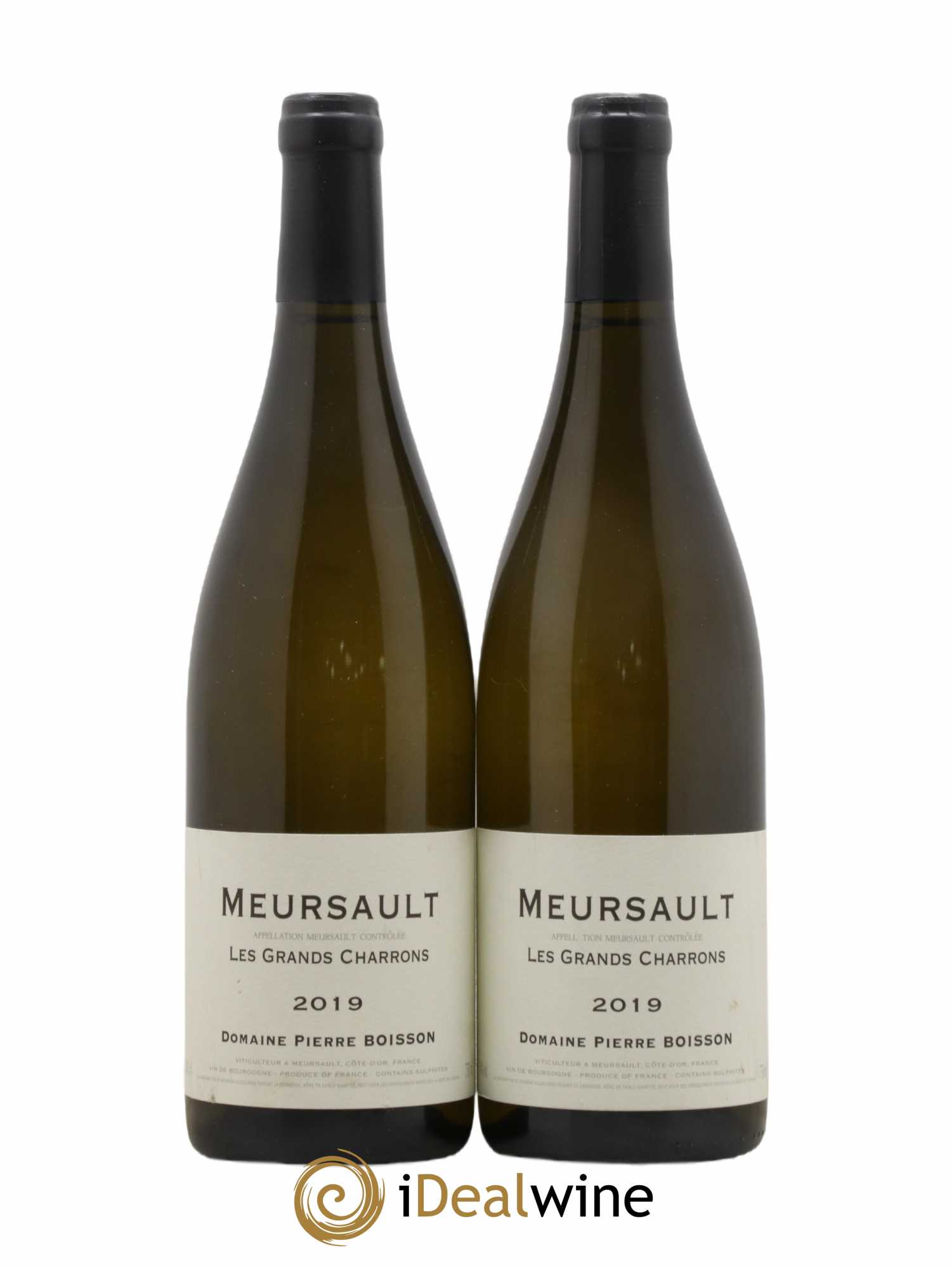 Meursault Les Grands Charrons Pierre Boisson (Domaine) 2019 - Lot de 2 bouteilles - 0