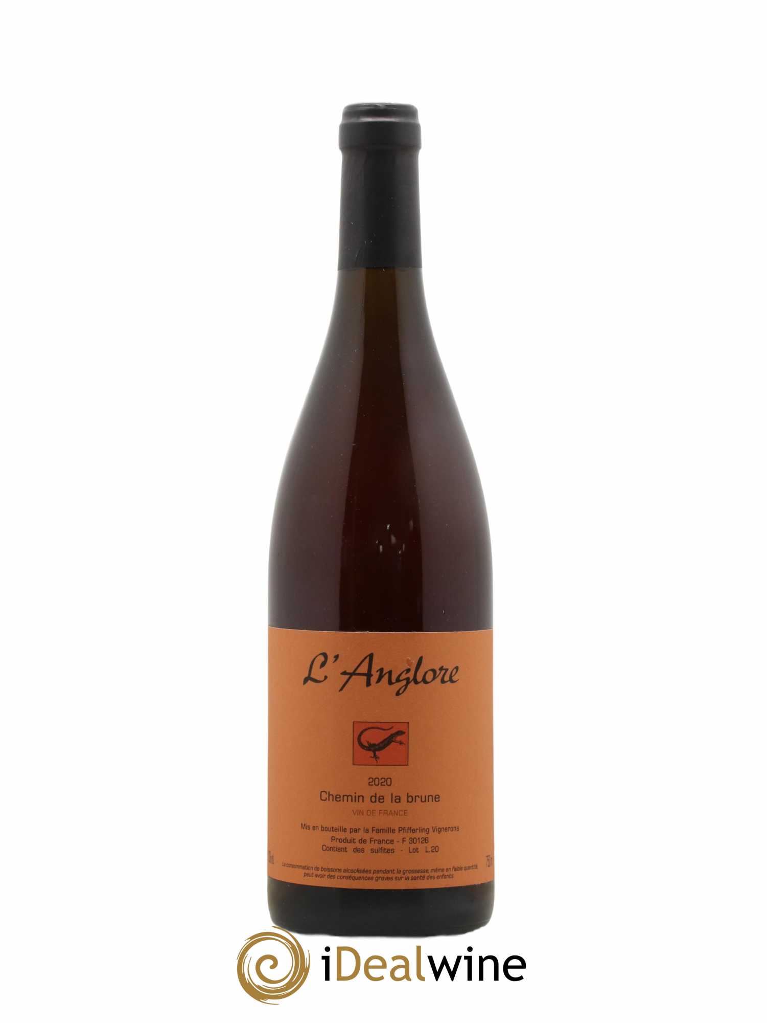 Vin de France Chemin de la brune L'Anglore 2020 - Lot de 1 bouteille - 0