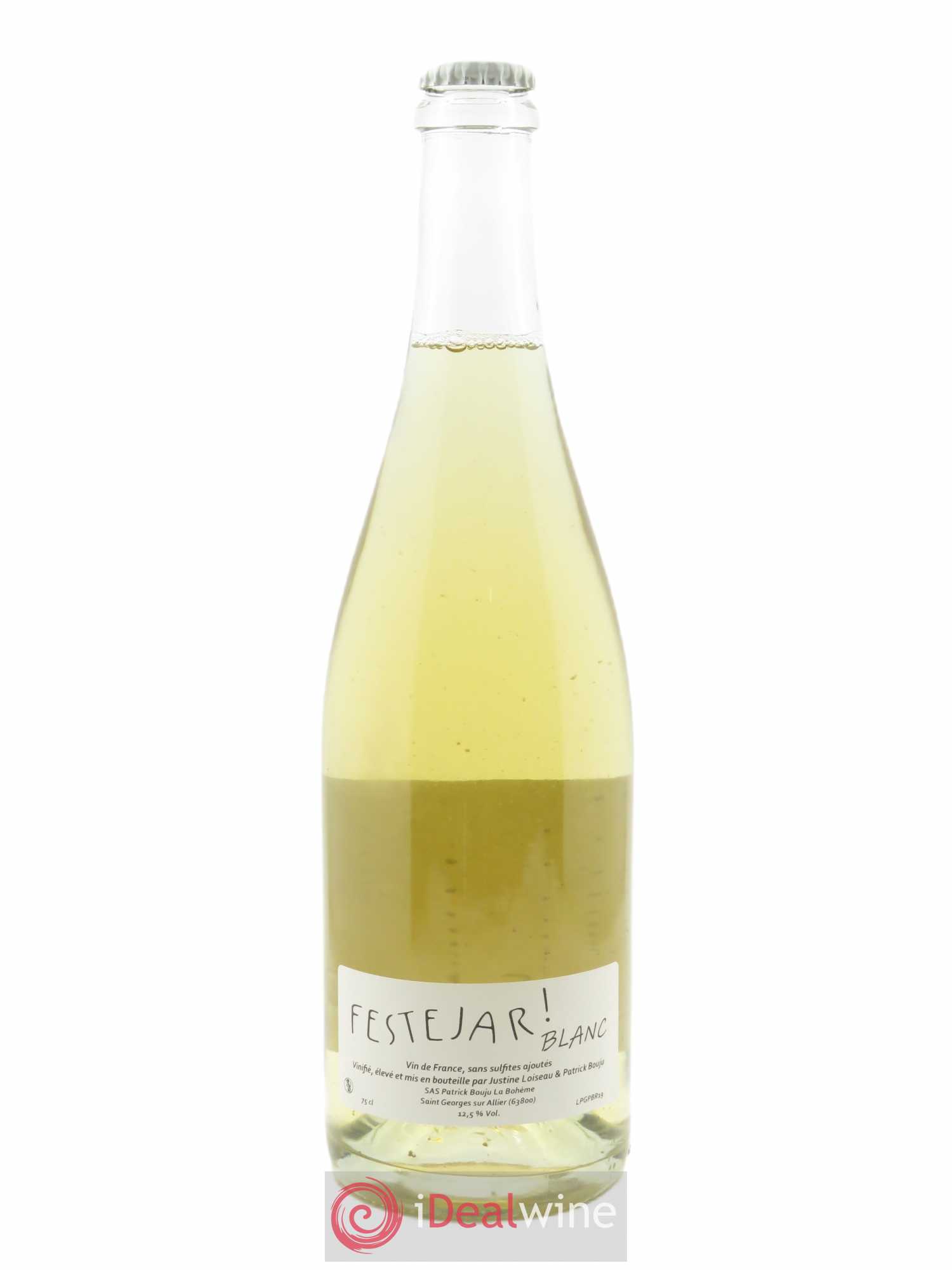 Vin de France Festejar Patrick Bouju - La Bohème 2019 - Lot de 1 bouteille - 1