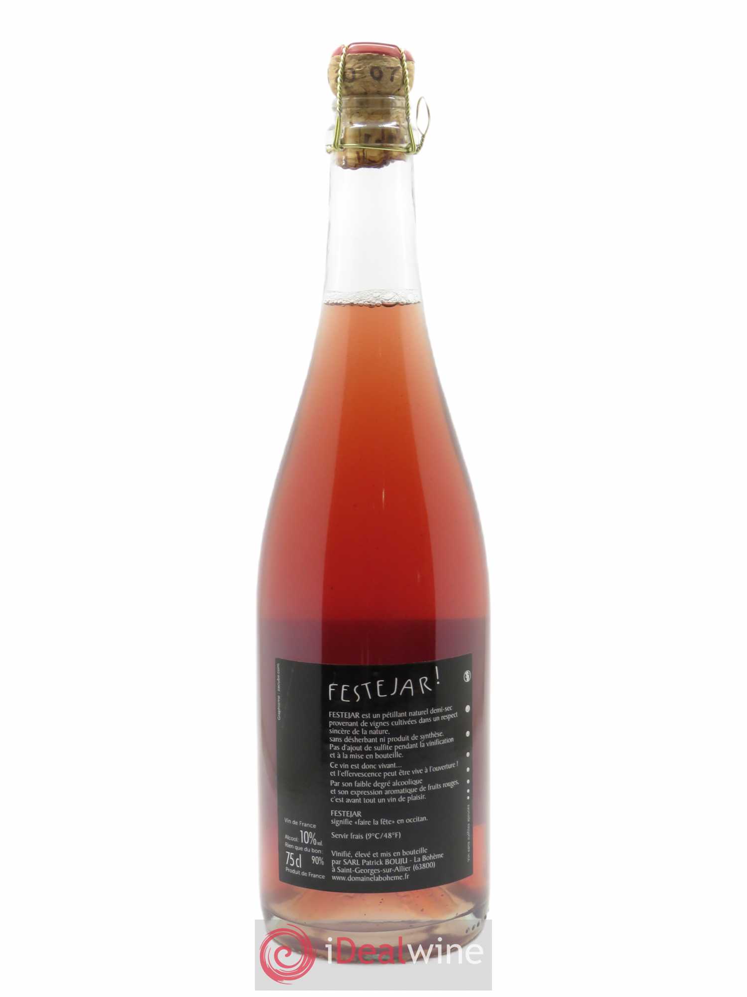 Vin de France Festejar Patrick Bouju - La Bohème - Lot of 1 bottle - 1