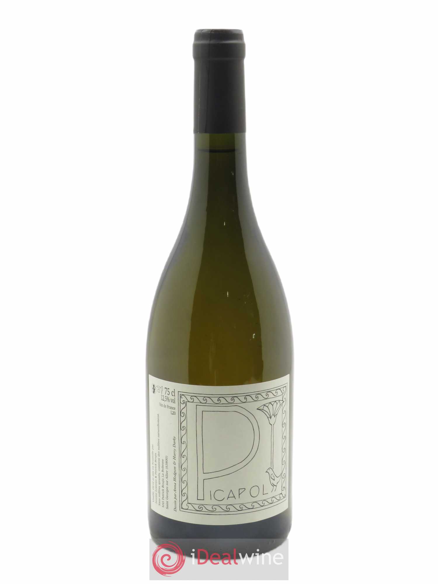 Vin de France Picapol Patrick Bouju - La Bohème 2020 - Lot of 1 bottle - 0